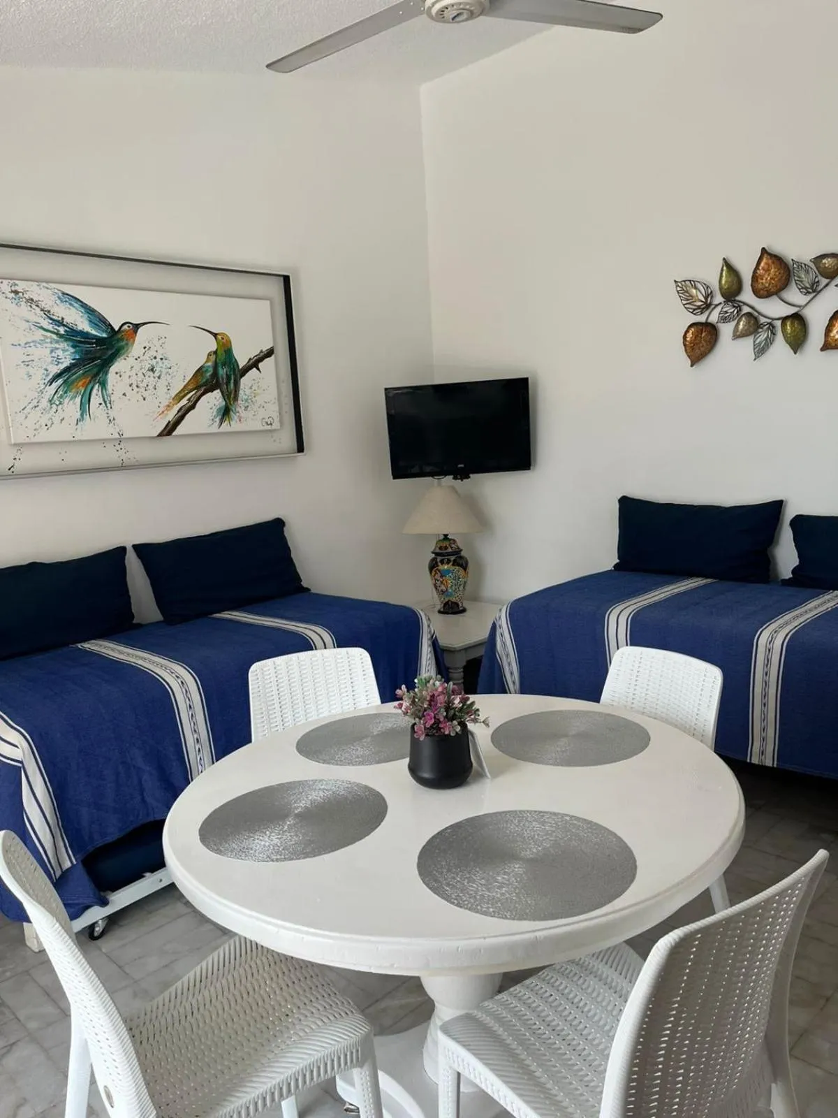 Dining area in Depto familiar con vista al mar en Playasol Manzanillo