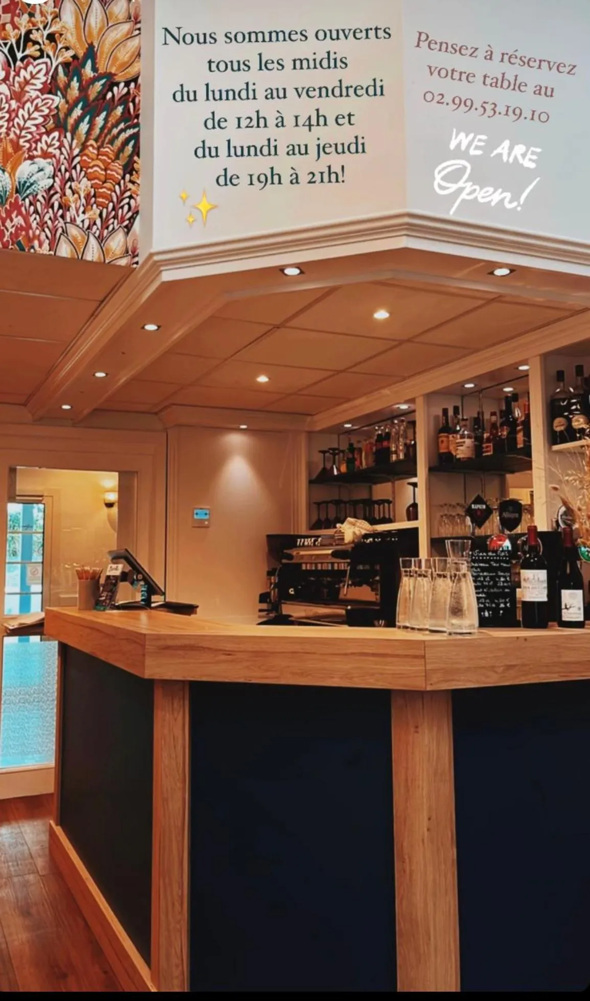 Restaurant/places to eat in Hôtel Restaurant Bel Air Crevin - Axe Rennes Nantes