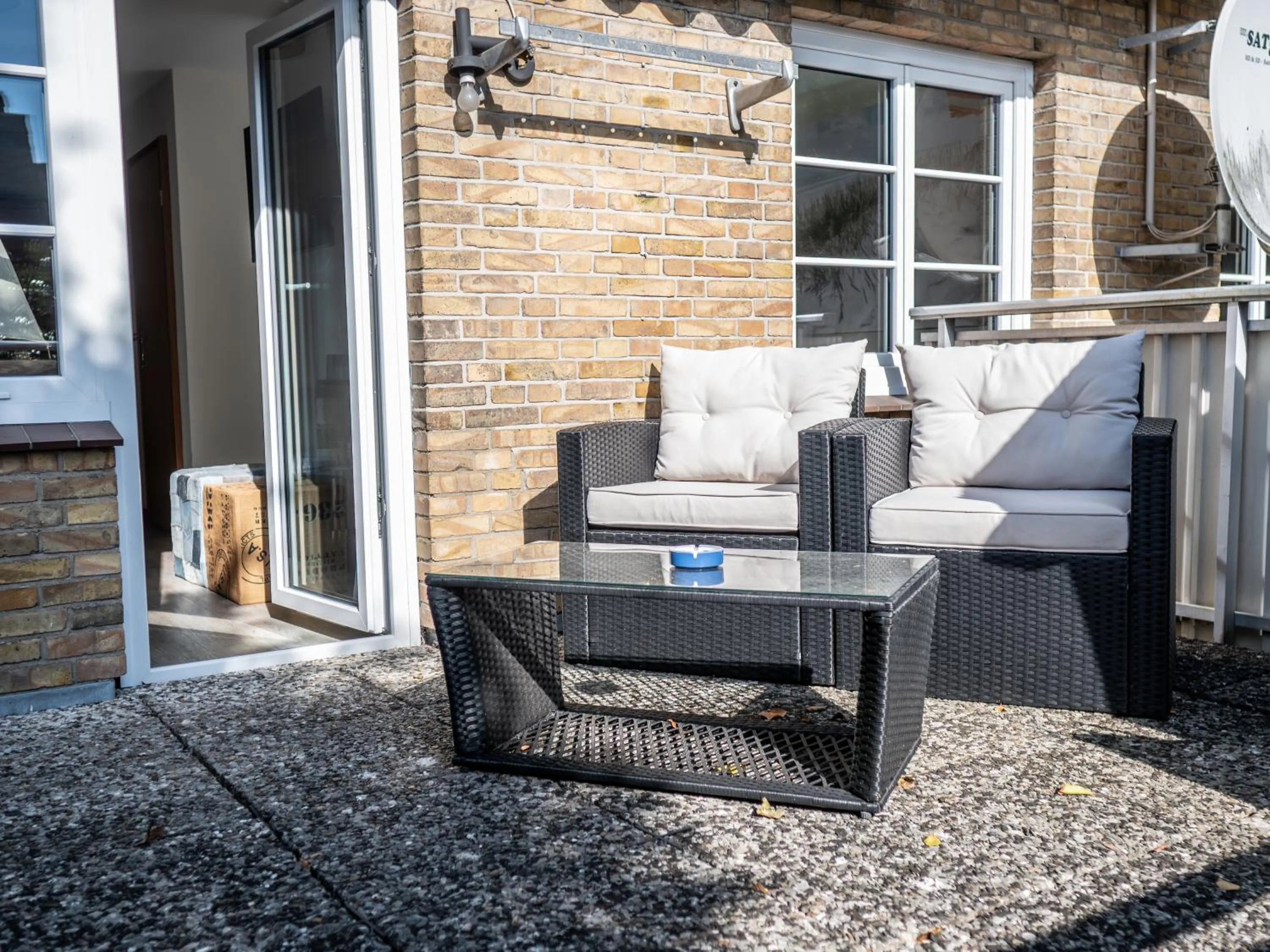 Patio in Hotel Osterkrug