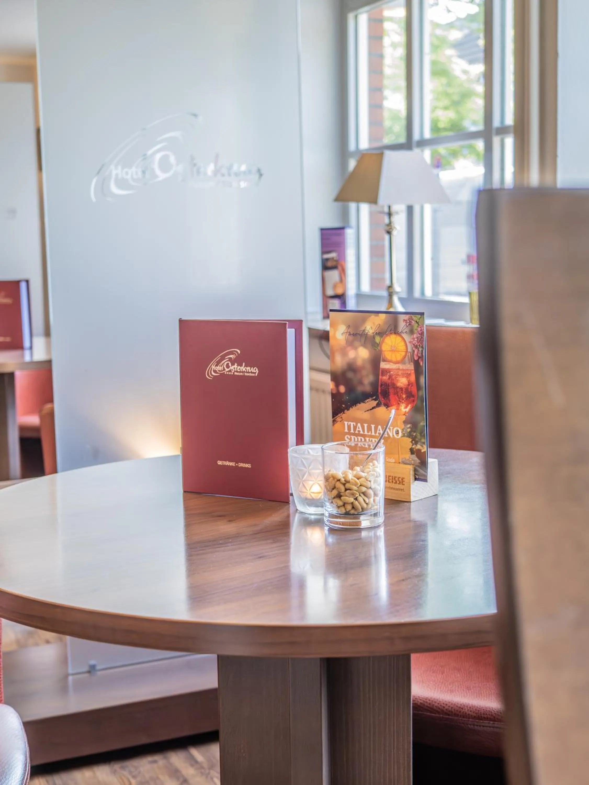 Food and drinks in Hotel Osterkrug