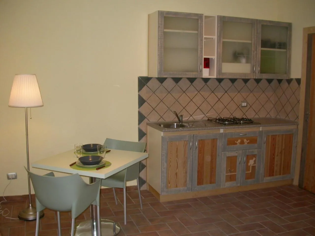 Kitchen or kitchenette in Casavacanze Sant'Eugenia