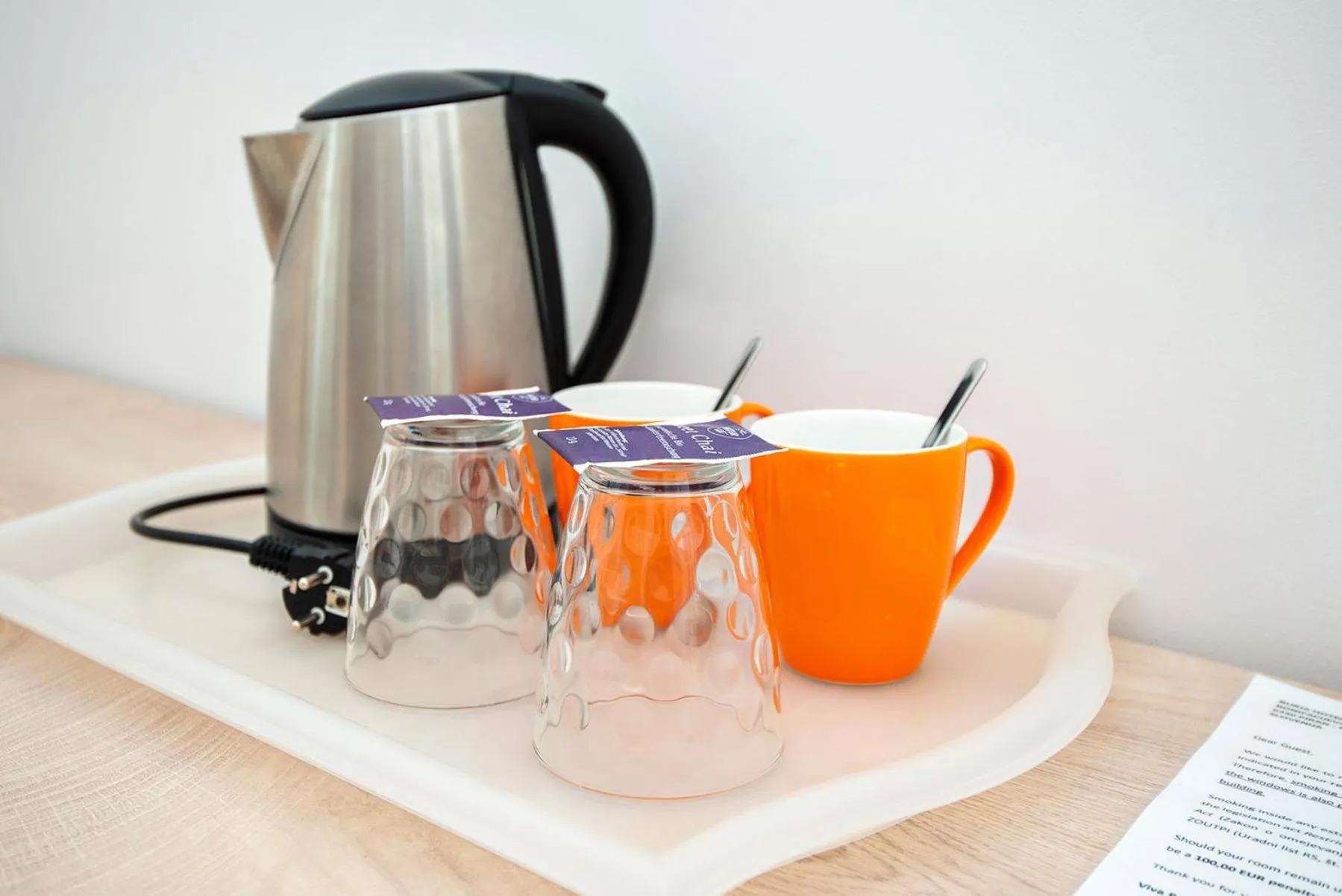 Coffee/tea facilities in Viva Rooms