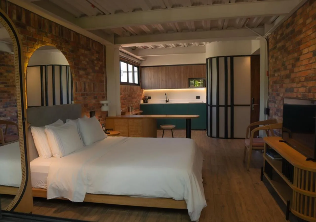 Photo of the whole room, Bed in Nomada Hotel Origen