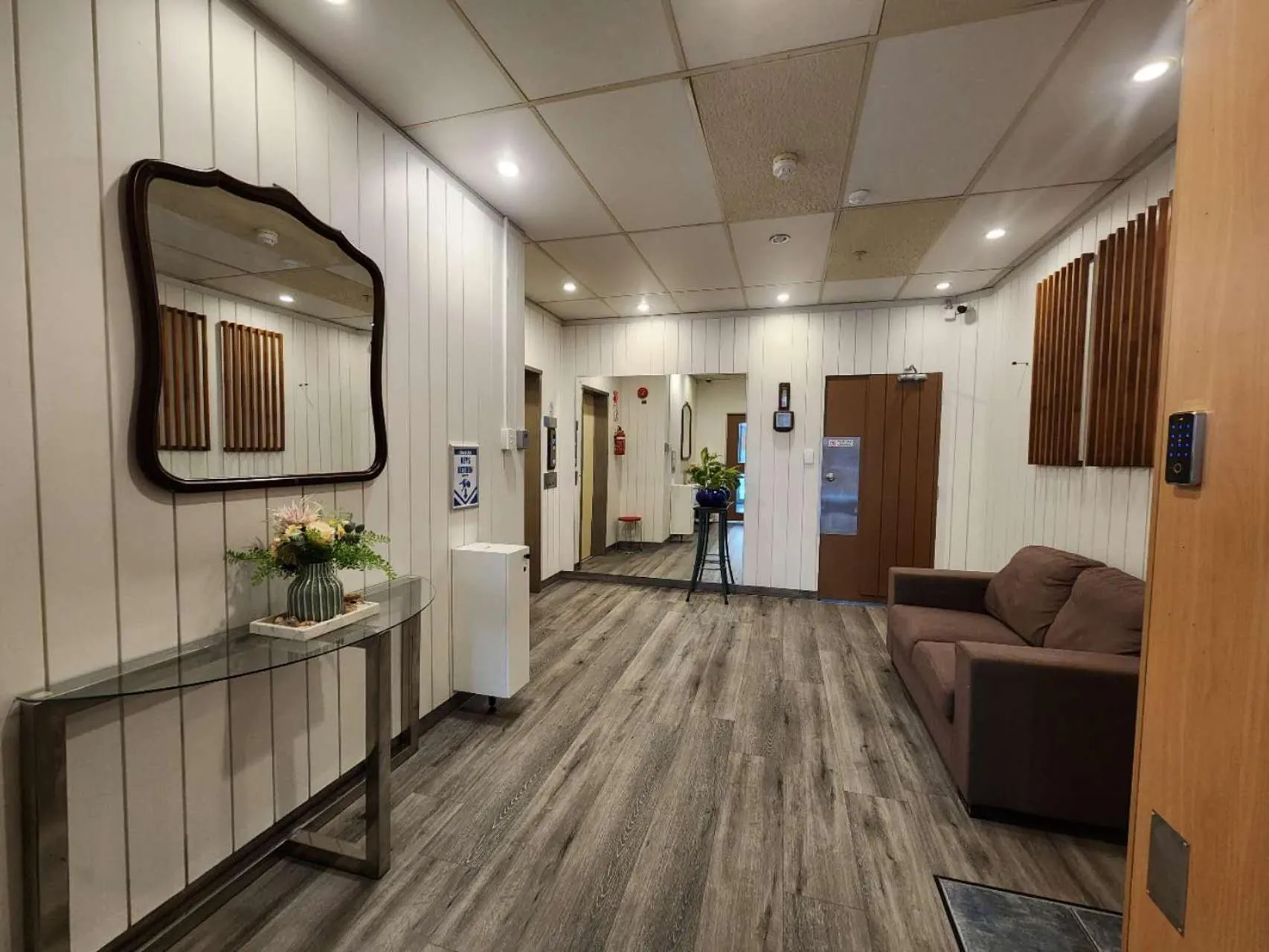 Lobby or reception in Oceanic Hostel