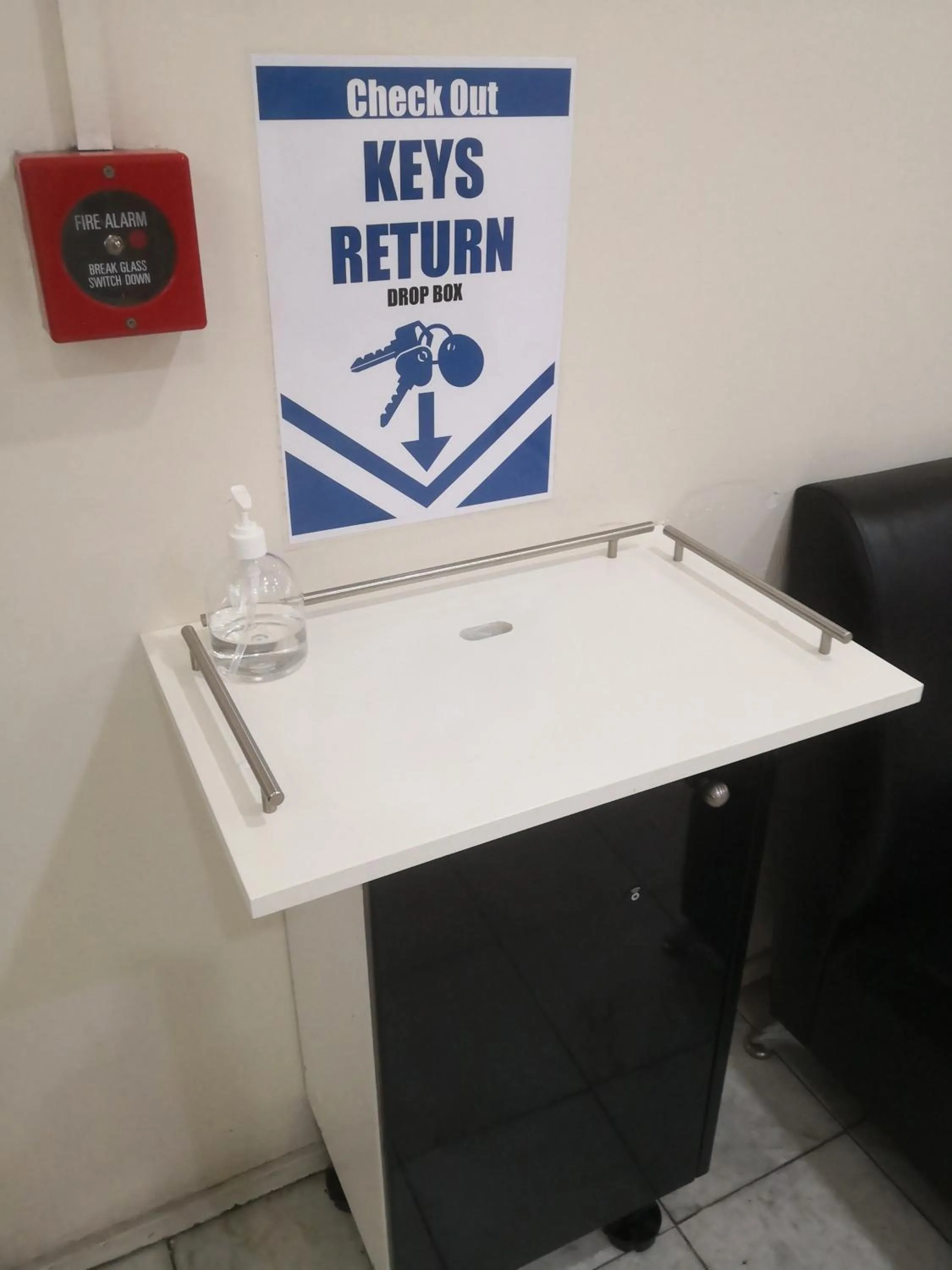 Lobby or reception in Oceanic Hostel