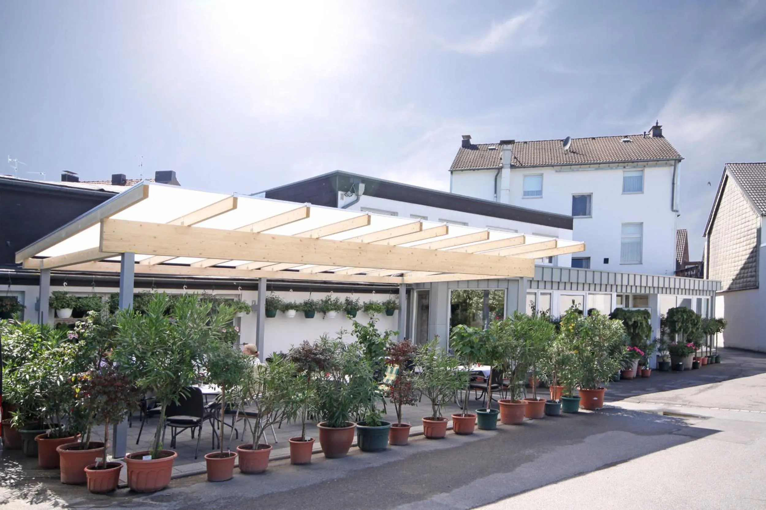 Facade/entrance in Hotel Mennicken