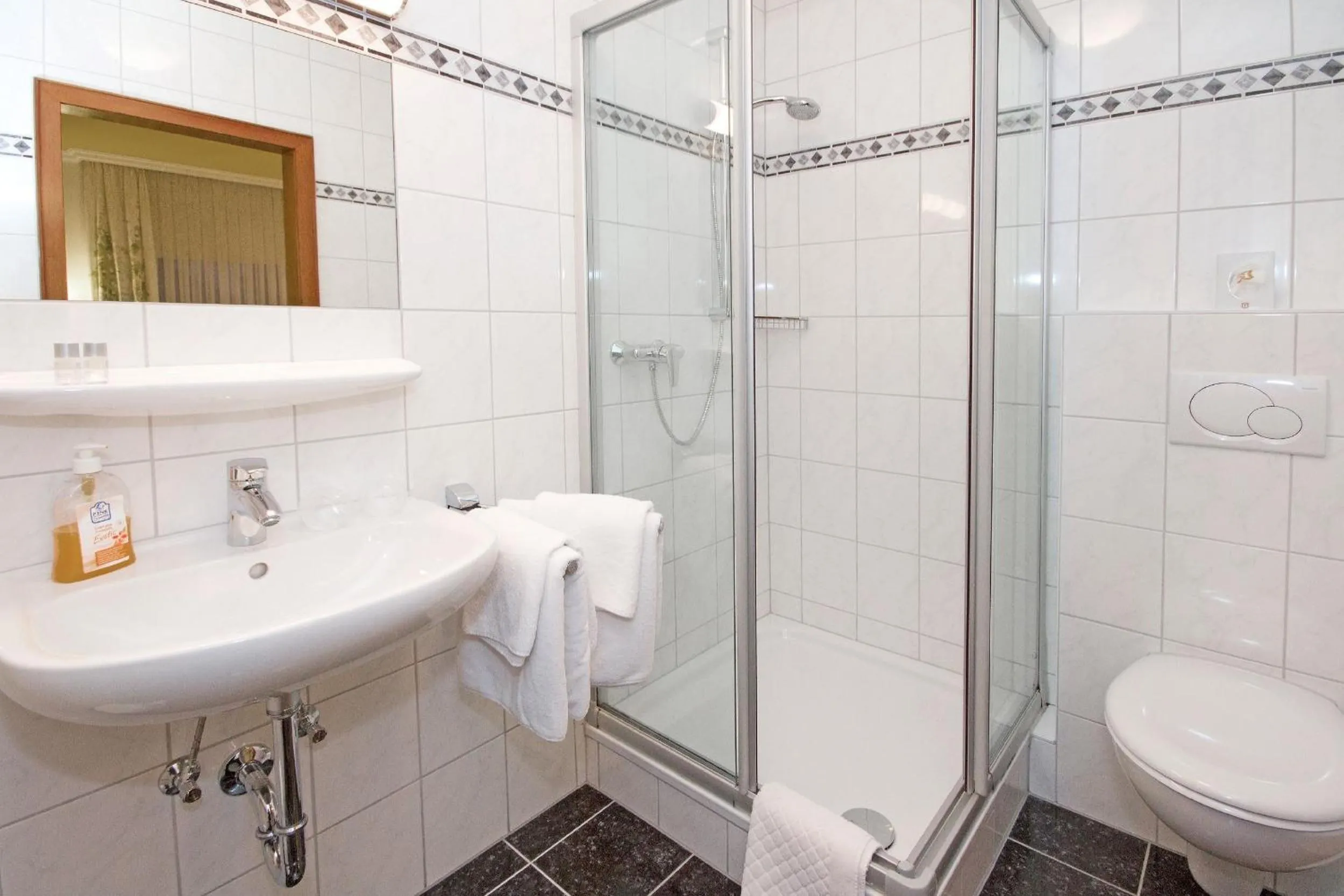 Bathroom in Hotel Mennicken