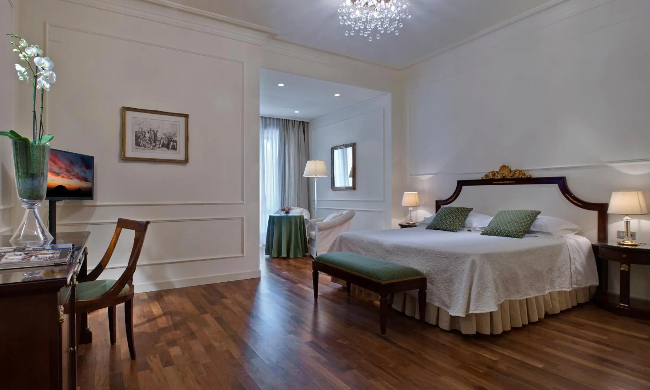 Photo of the whole room, Bed in Terme Europa