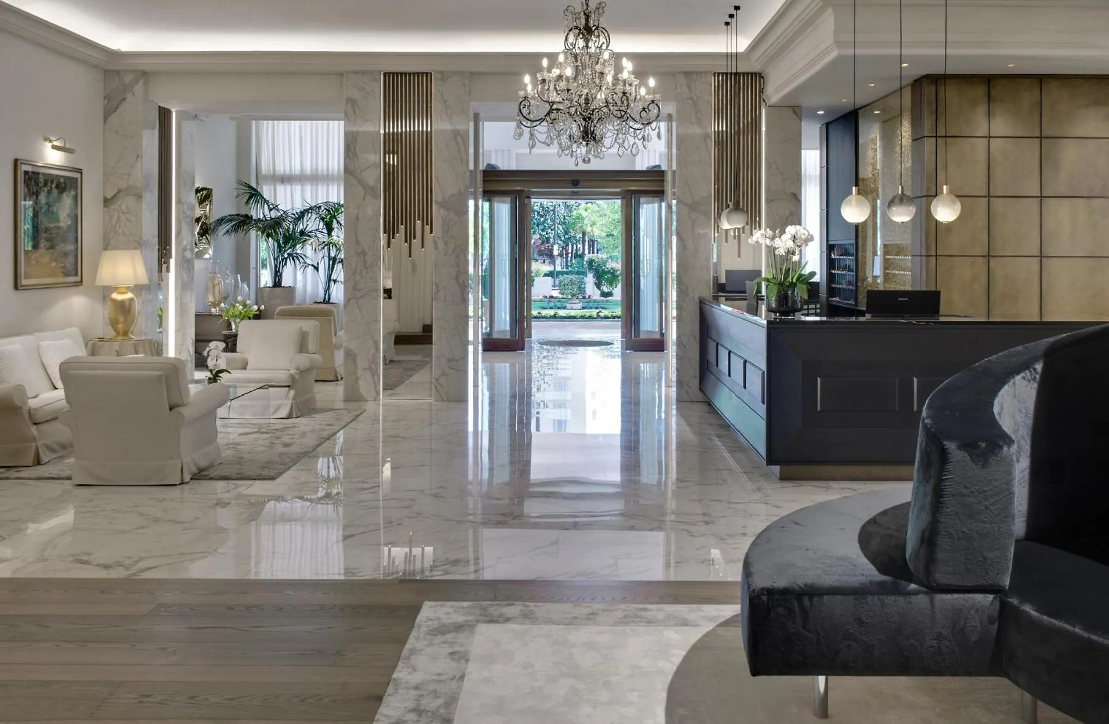 Lobby or reception in Terme Europa