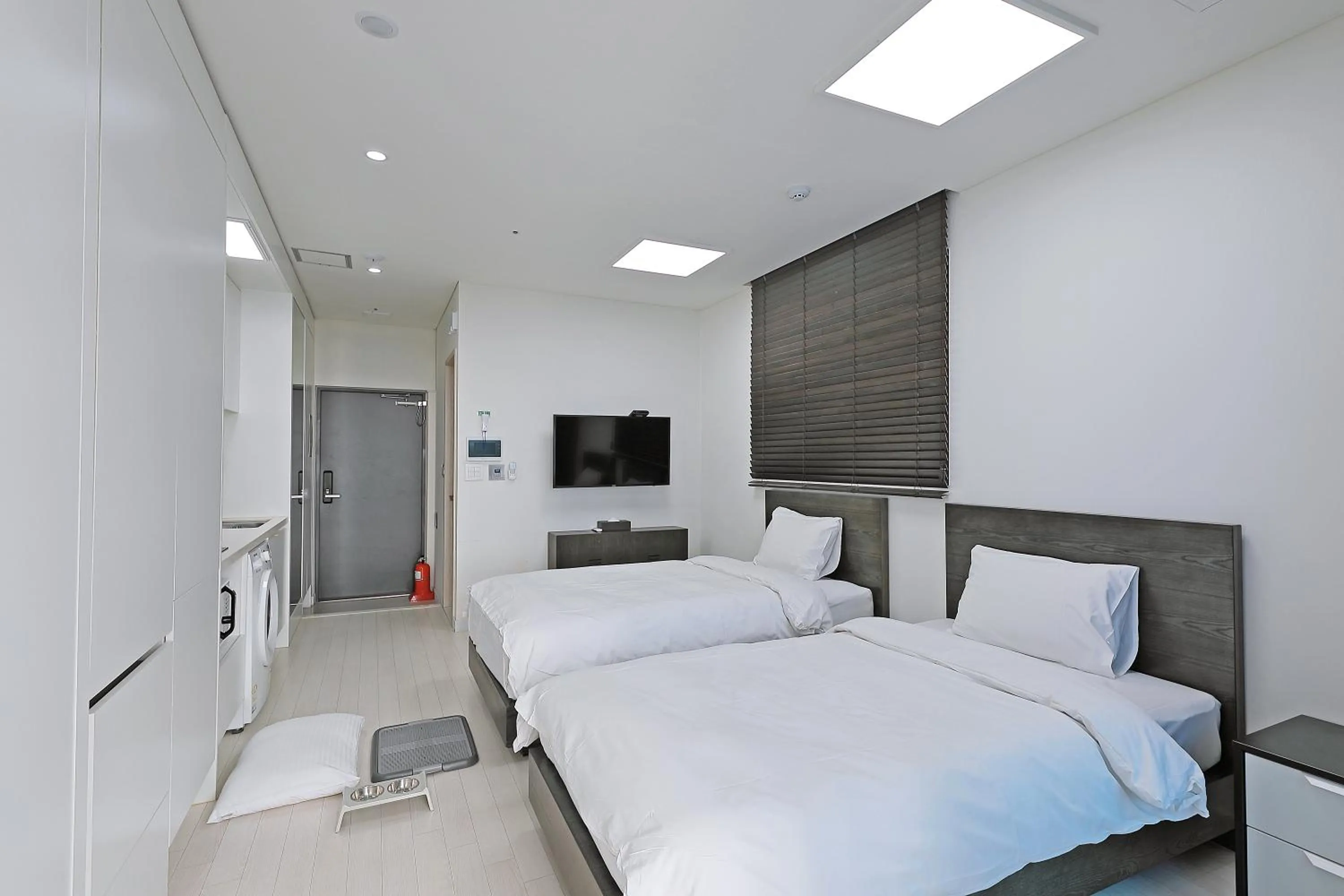 Bed in World Sky Residence Hotel