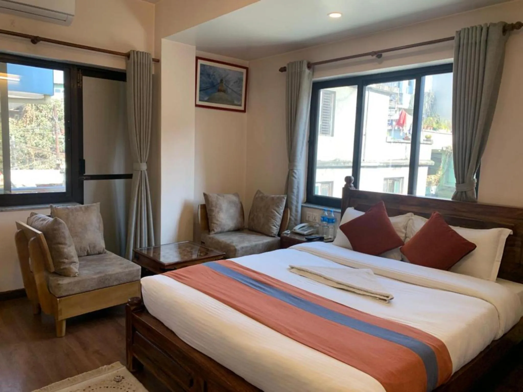 Bed in Hotel Ramanam