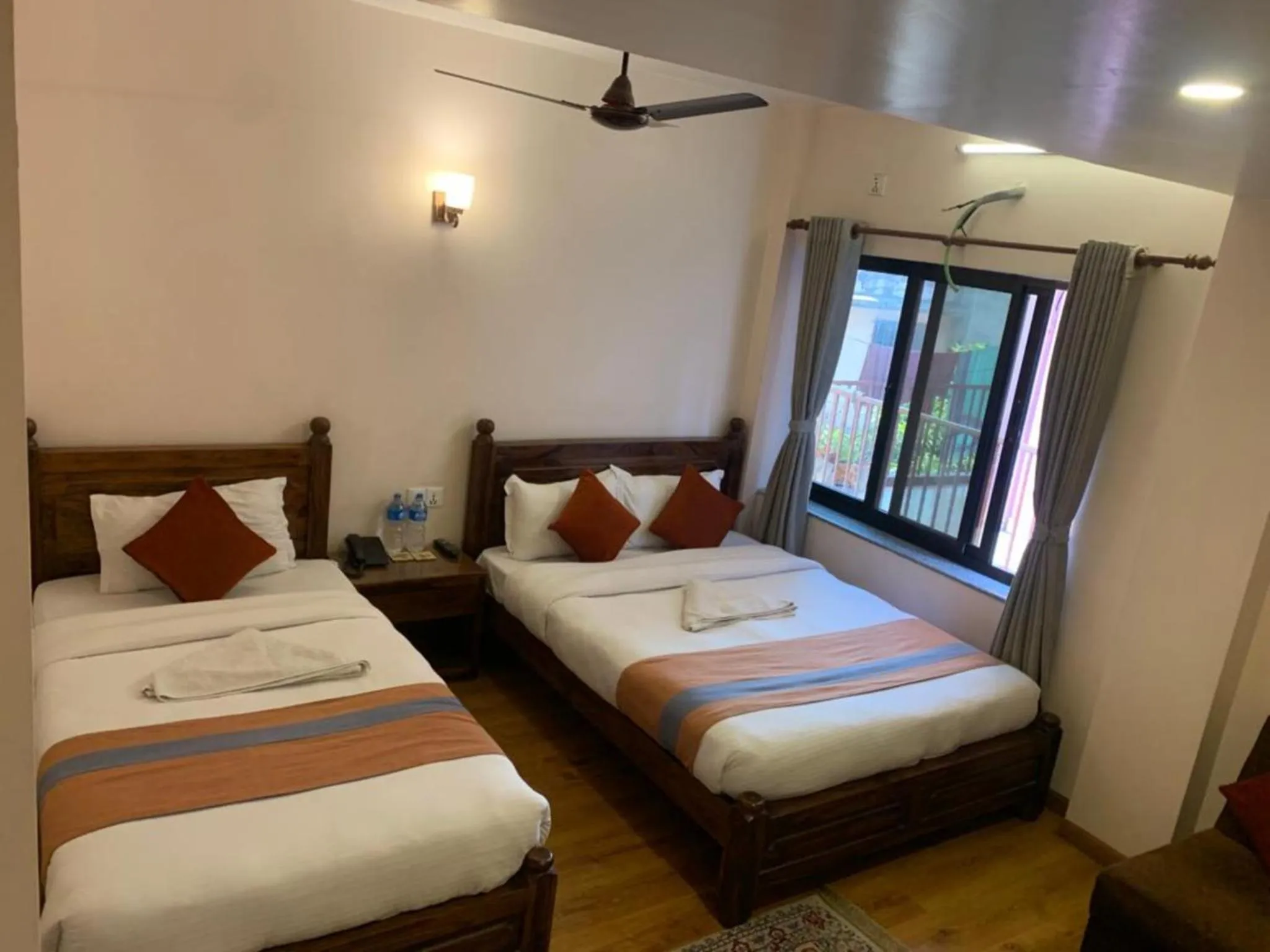 Bed in Hotel Ramanam
