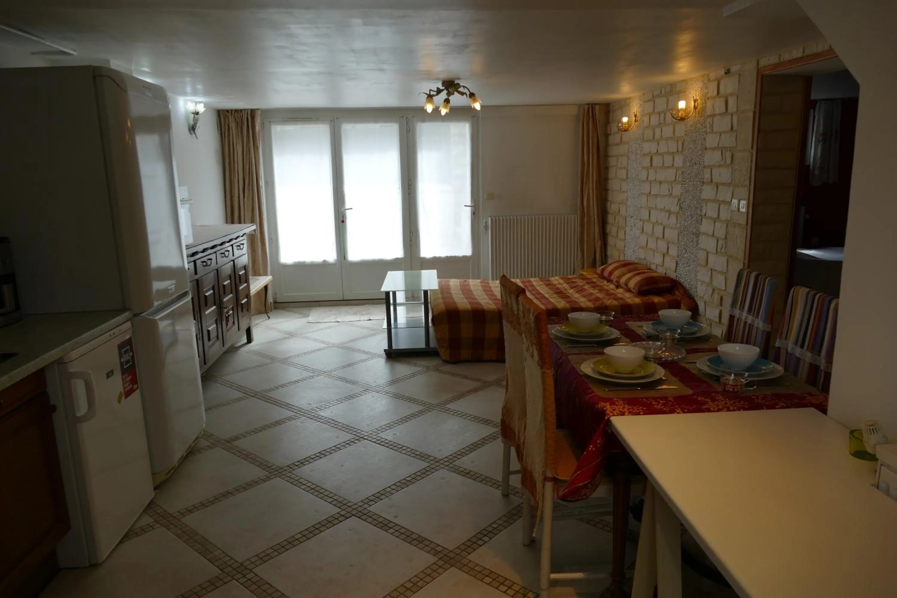 Living room in Chalet de Paris