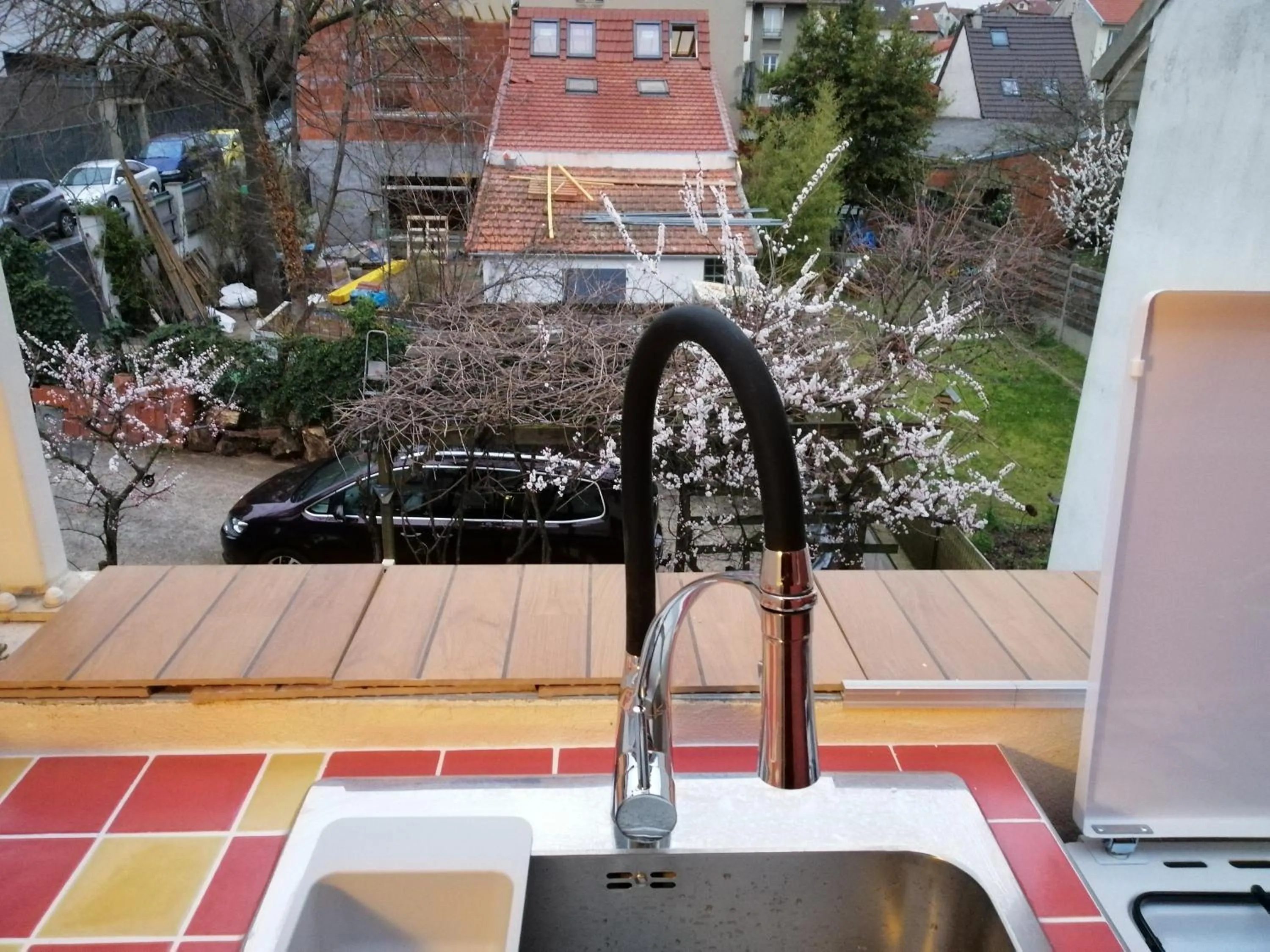 Kitchen or kitchenette in Chalet de Paris