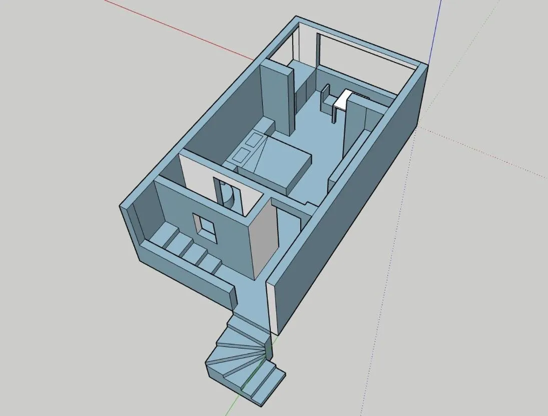 Floor plan in Chalet de Paris