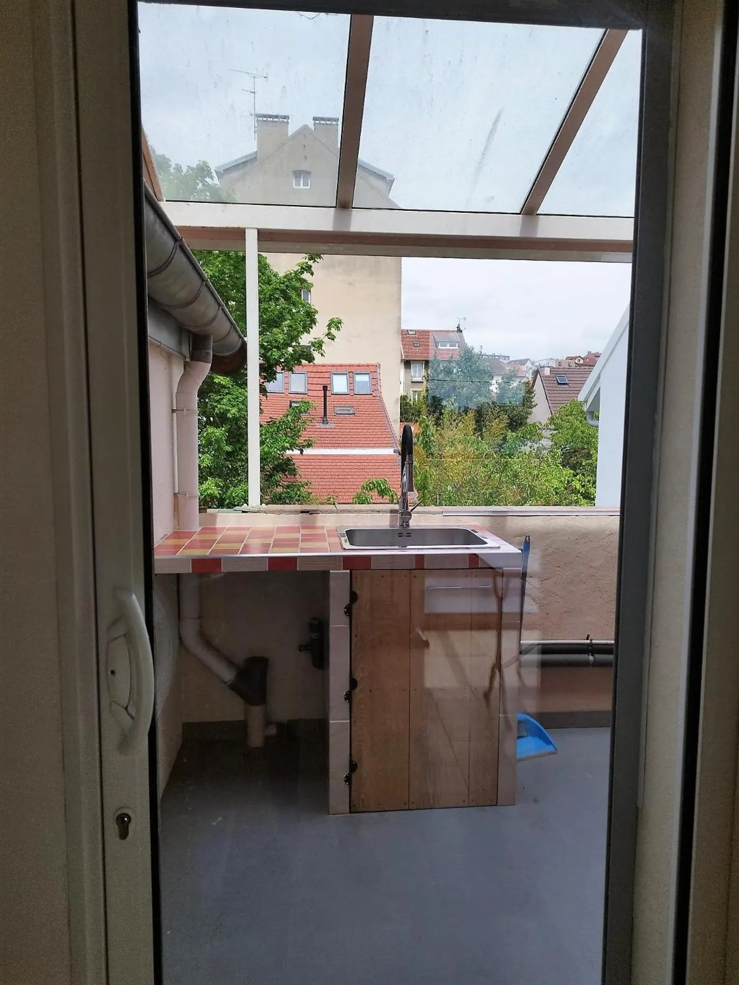 Balcony/Terrace in Chalet de Paris