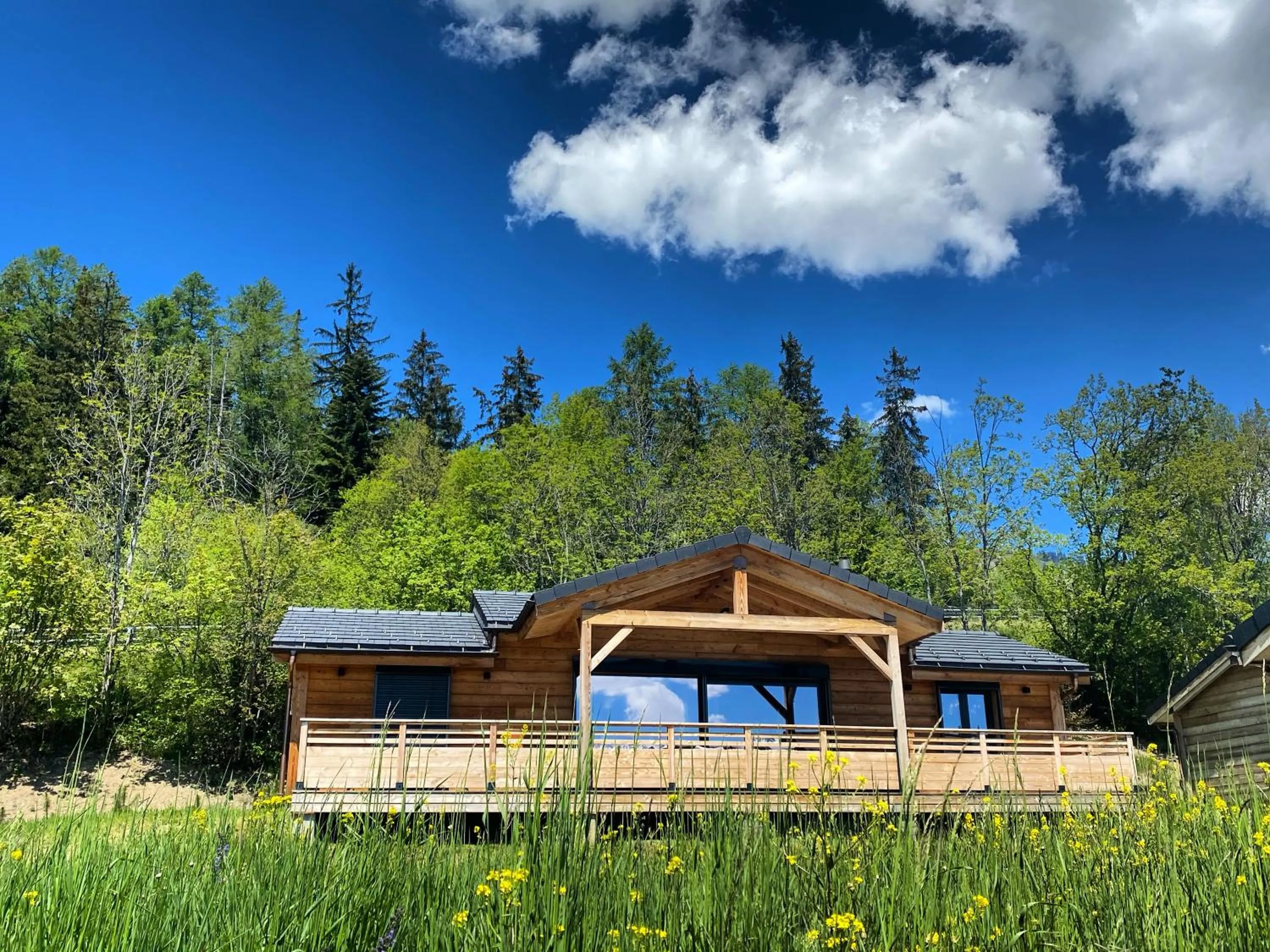 Property building in Woodland Village Anzère