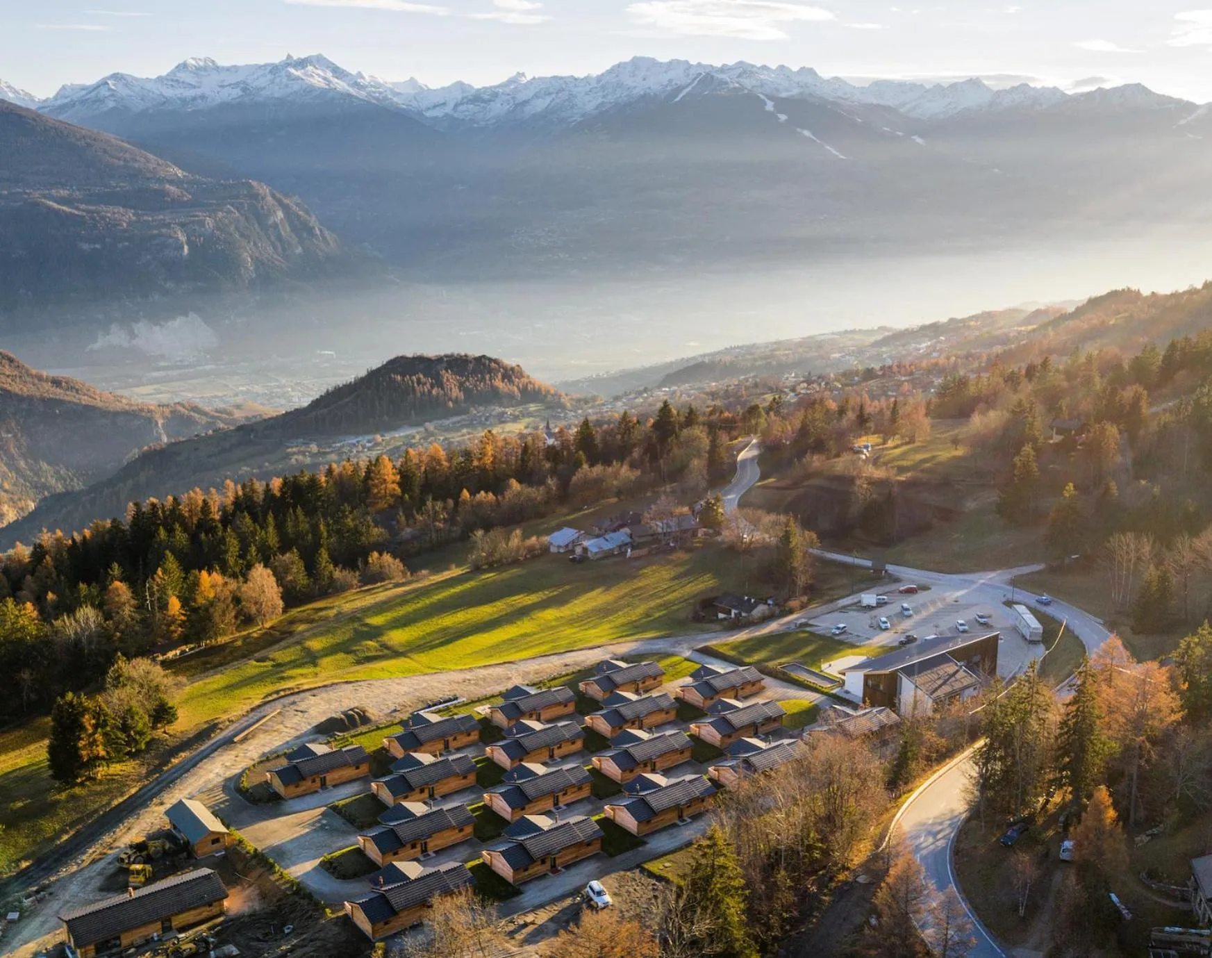 View (from property/room) in Woodland Village Anzère