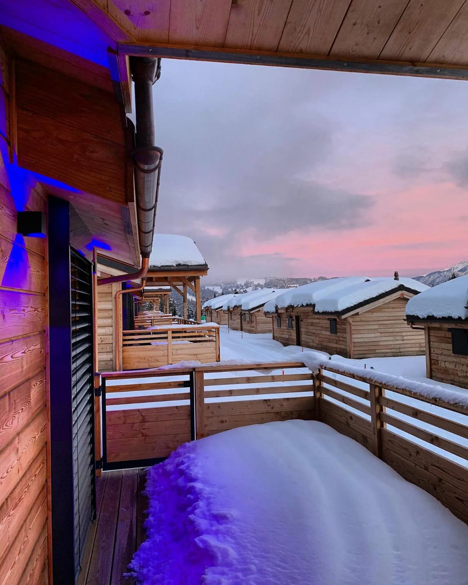 Balcony/Terrace in Woodland Village Anzère