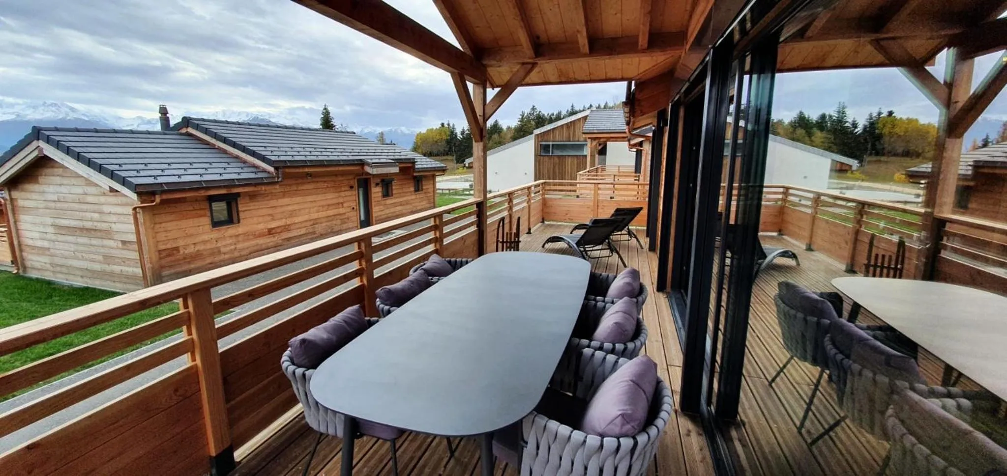 Balcony/Terrace in Woodland Village Anzère