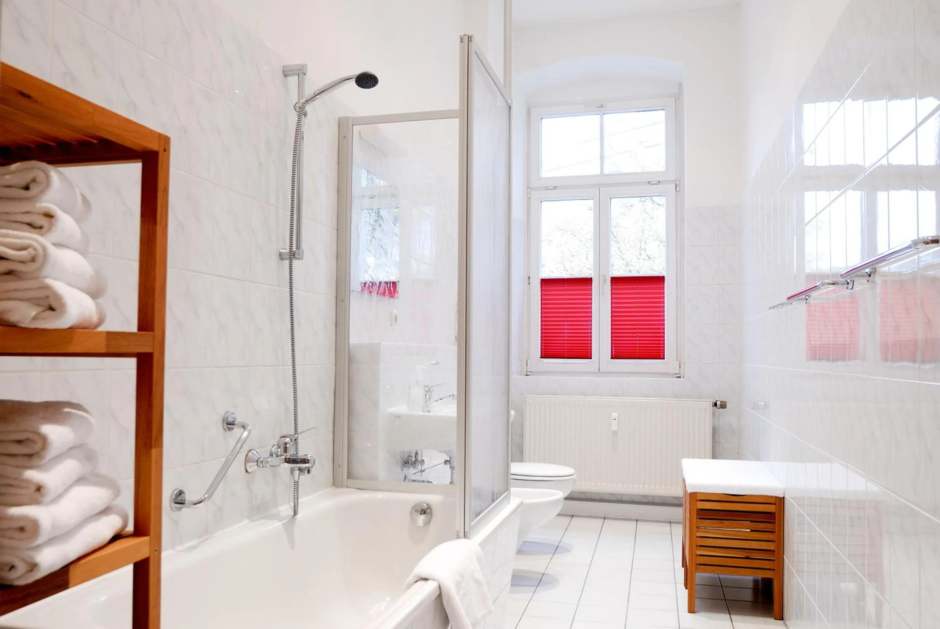 Bathroom in Aparthotel am Zwinger