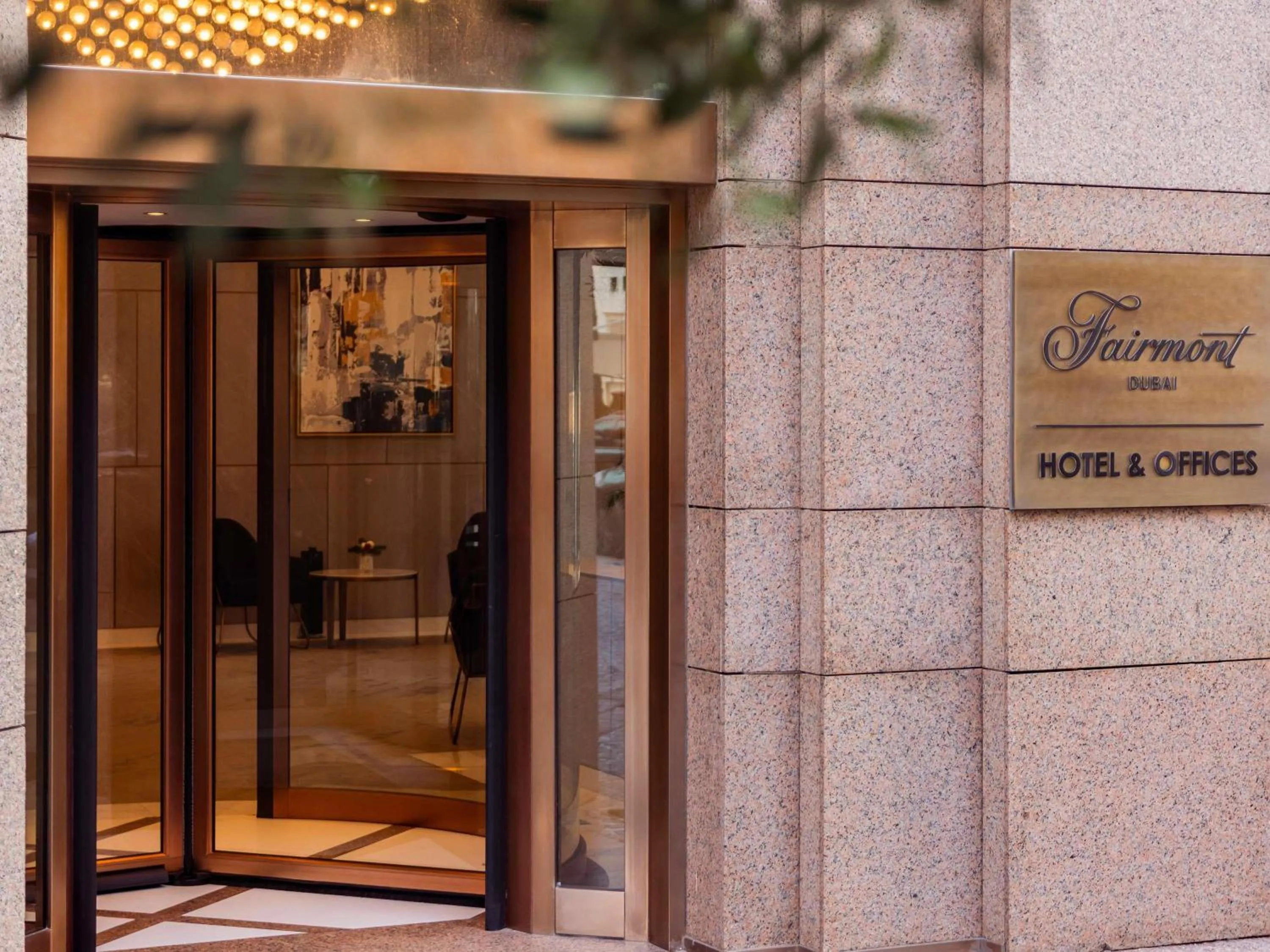 Property building in Fairmont Dubai