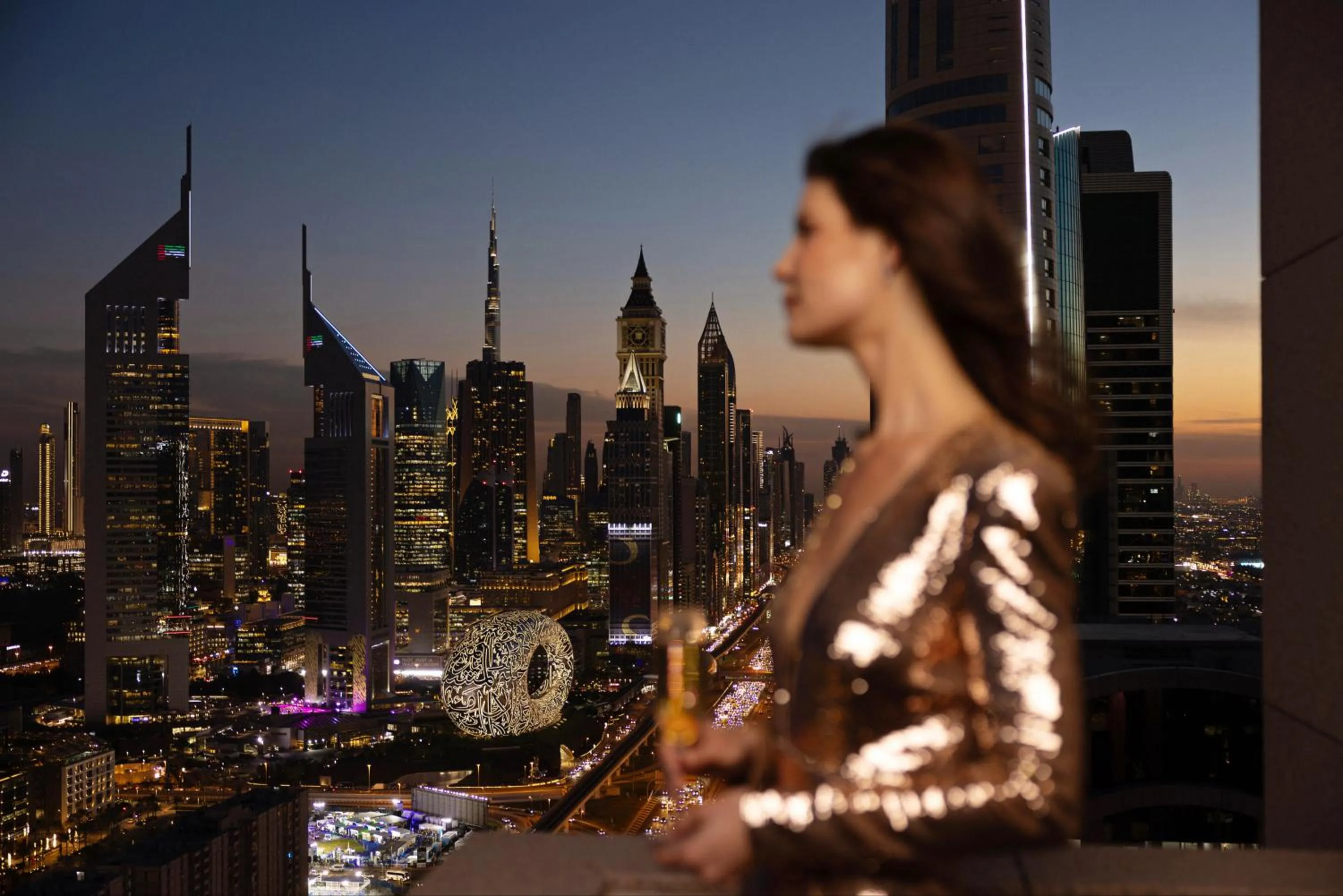 View (from property/room) in Fairmont Dubai