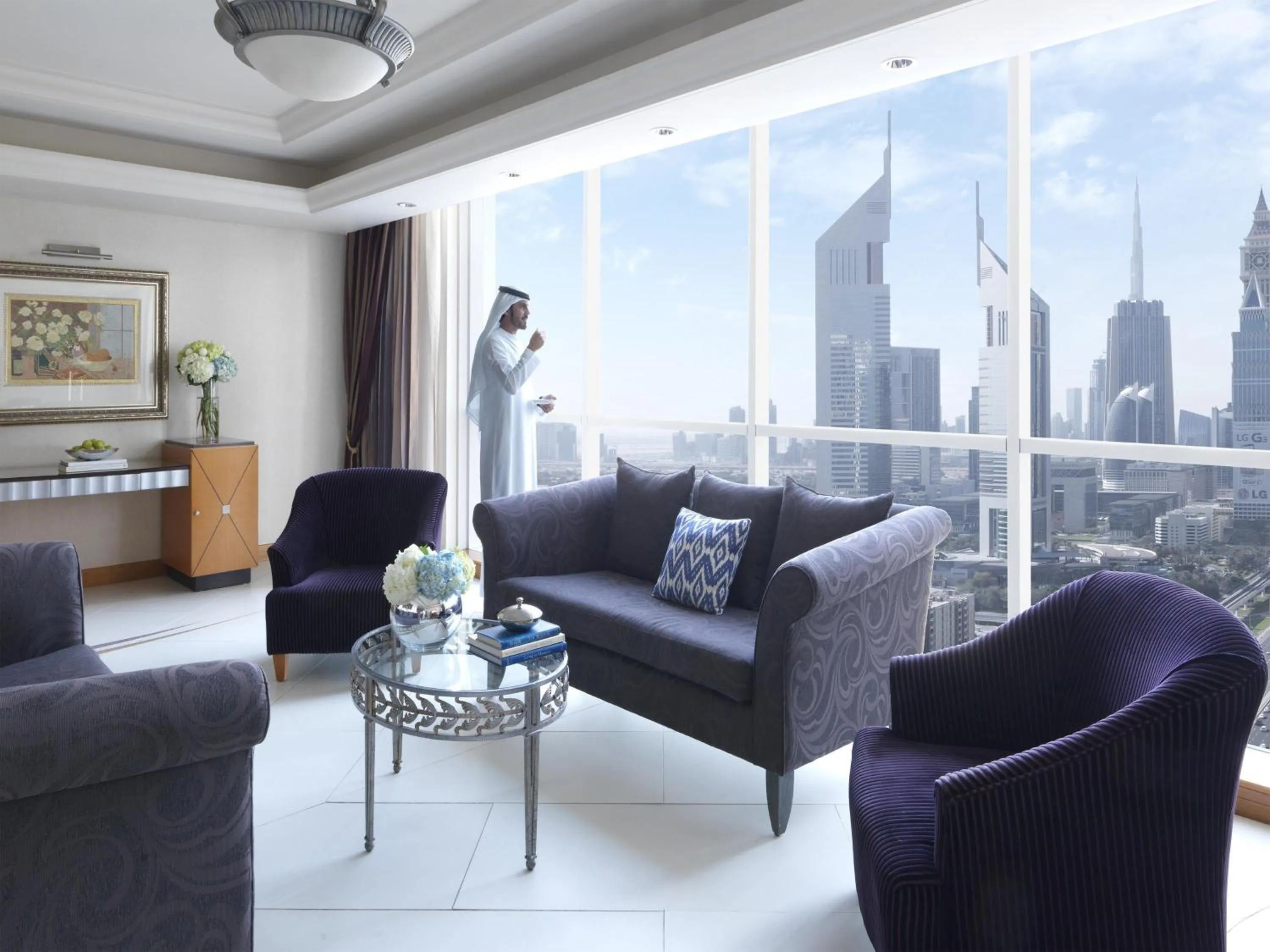 Bedroom in Fairmont Dubai