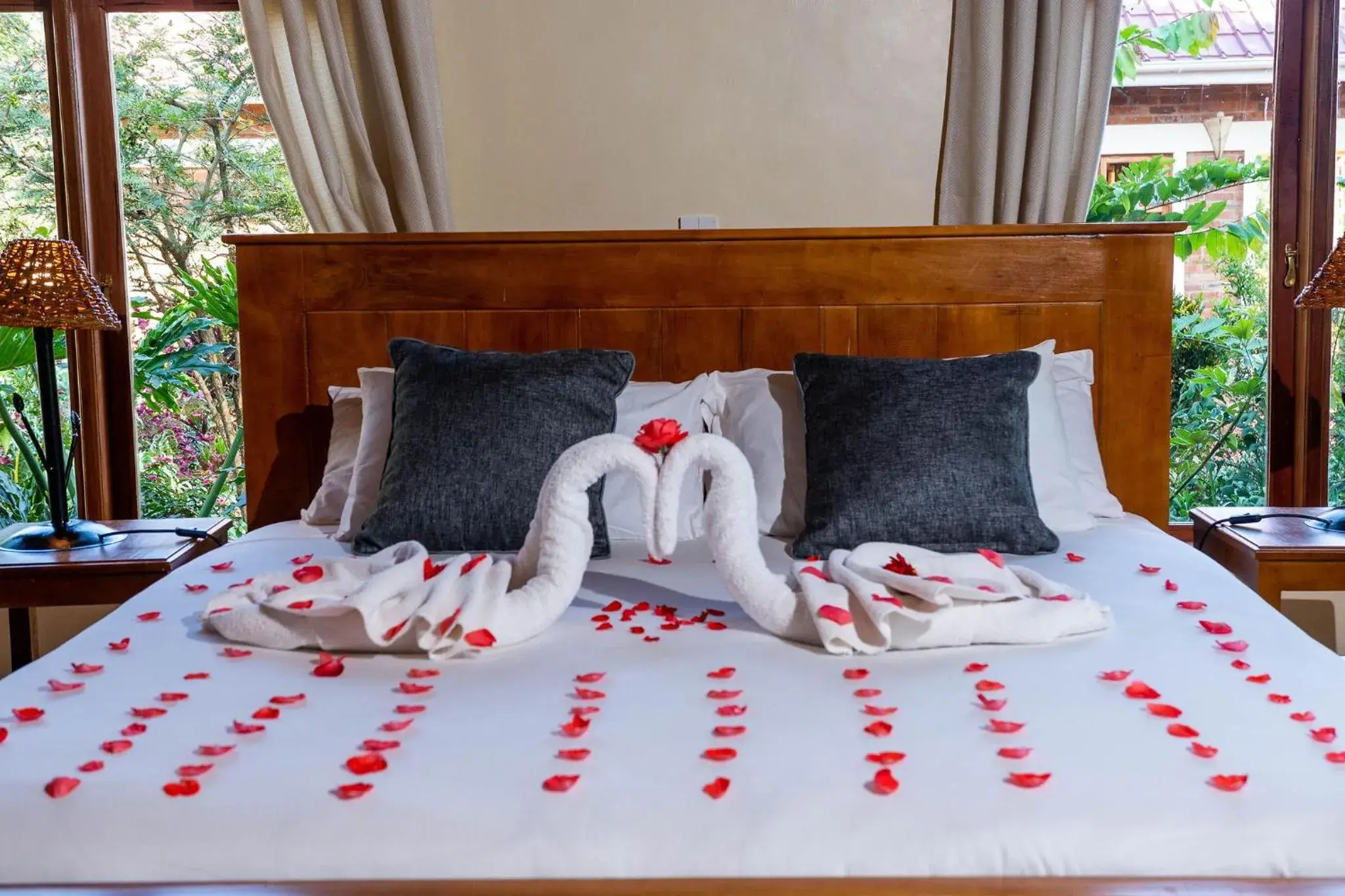 Deluxe Double Room - single occupancy in Ngorongoro Marera Mountain View Lodge Deluxe Double Room - single occupancy in Ngorongoro Marera Mountain View Lodge