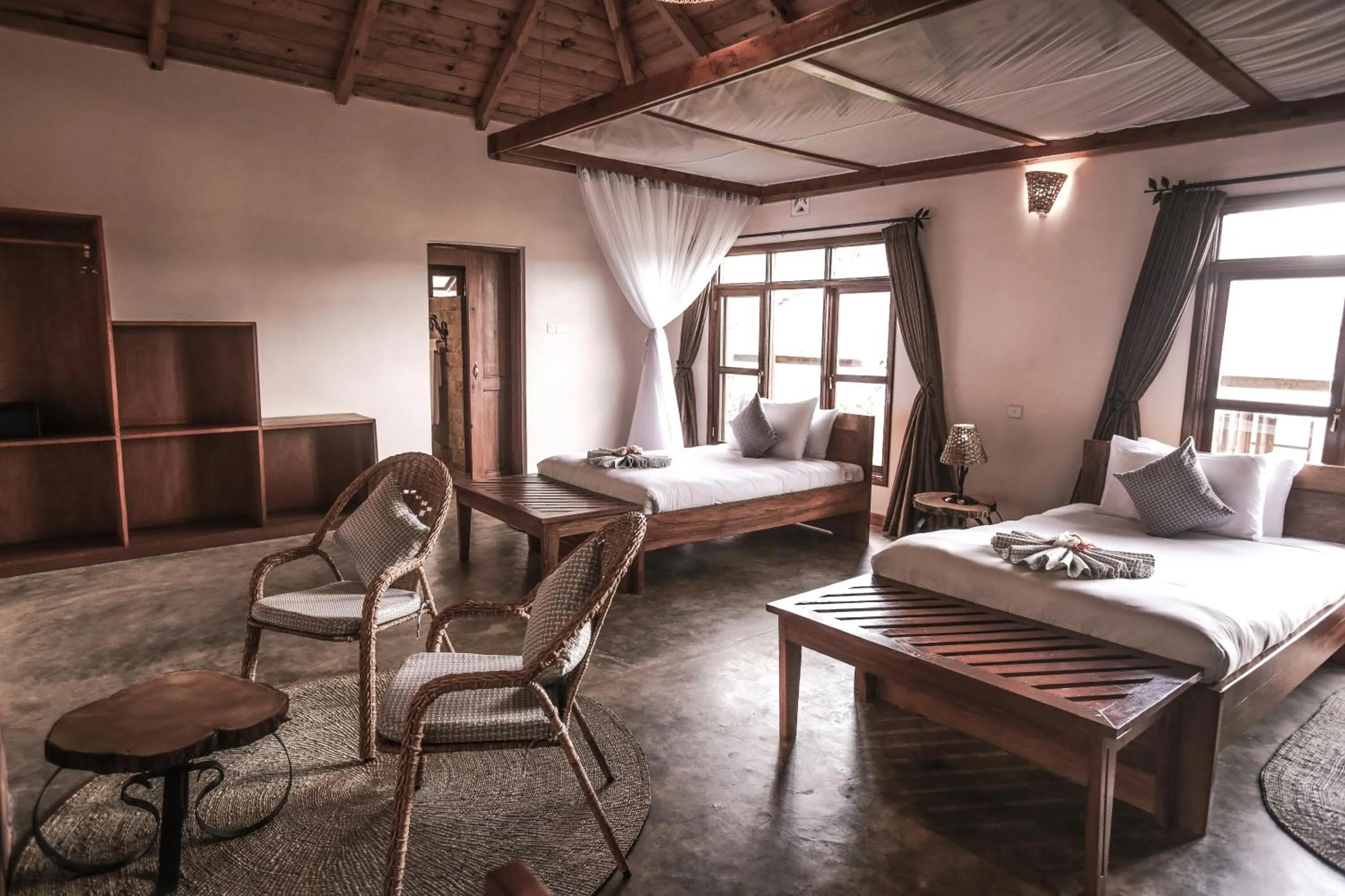 Photo of the whole room, Bed in Ngorongoro Marera Mountain View Lodge