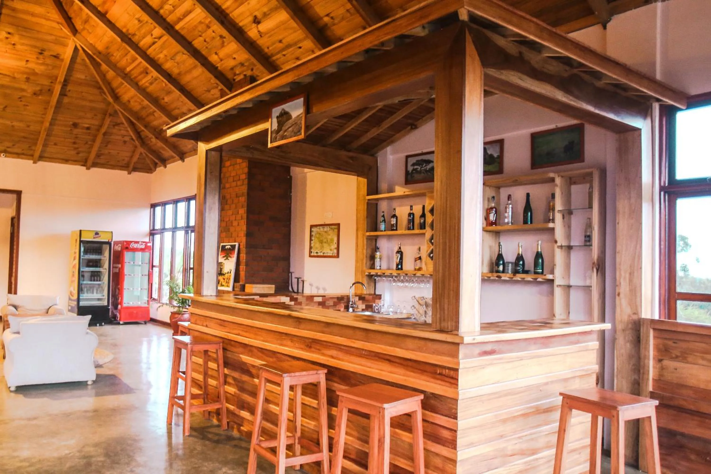 Lounge or bar in Ngorongoro Marera Mountain View Lodge