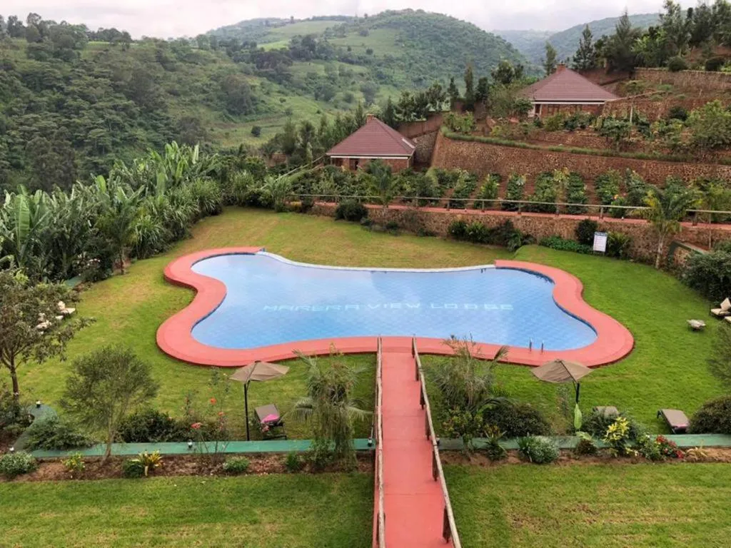 Swimming pool in Ngorongoro Marera Mountain View Lodge