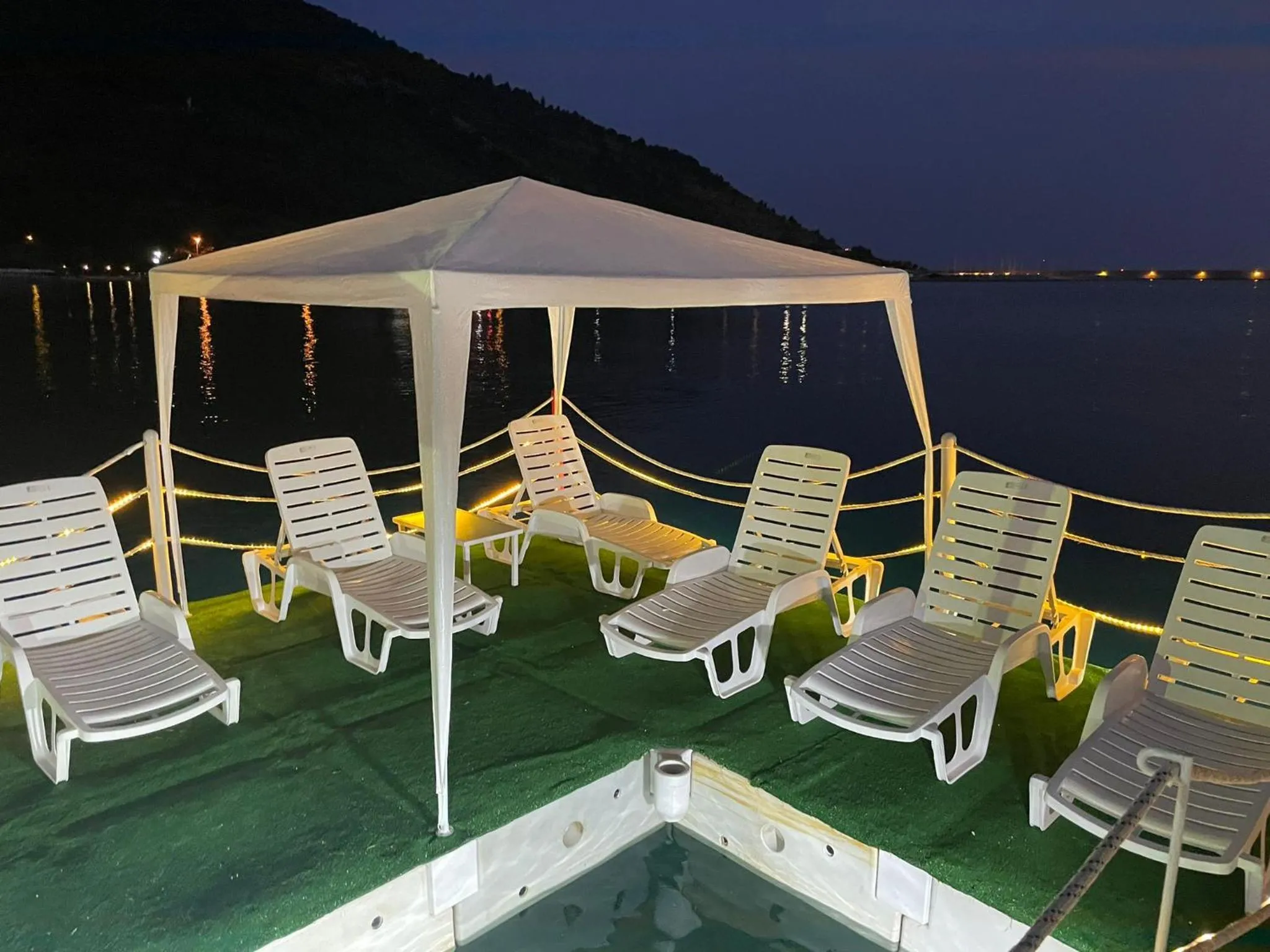 sunbed in Sansi´s Sapri Camere