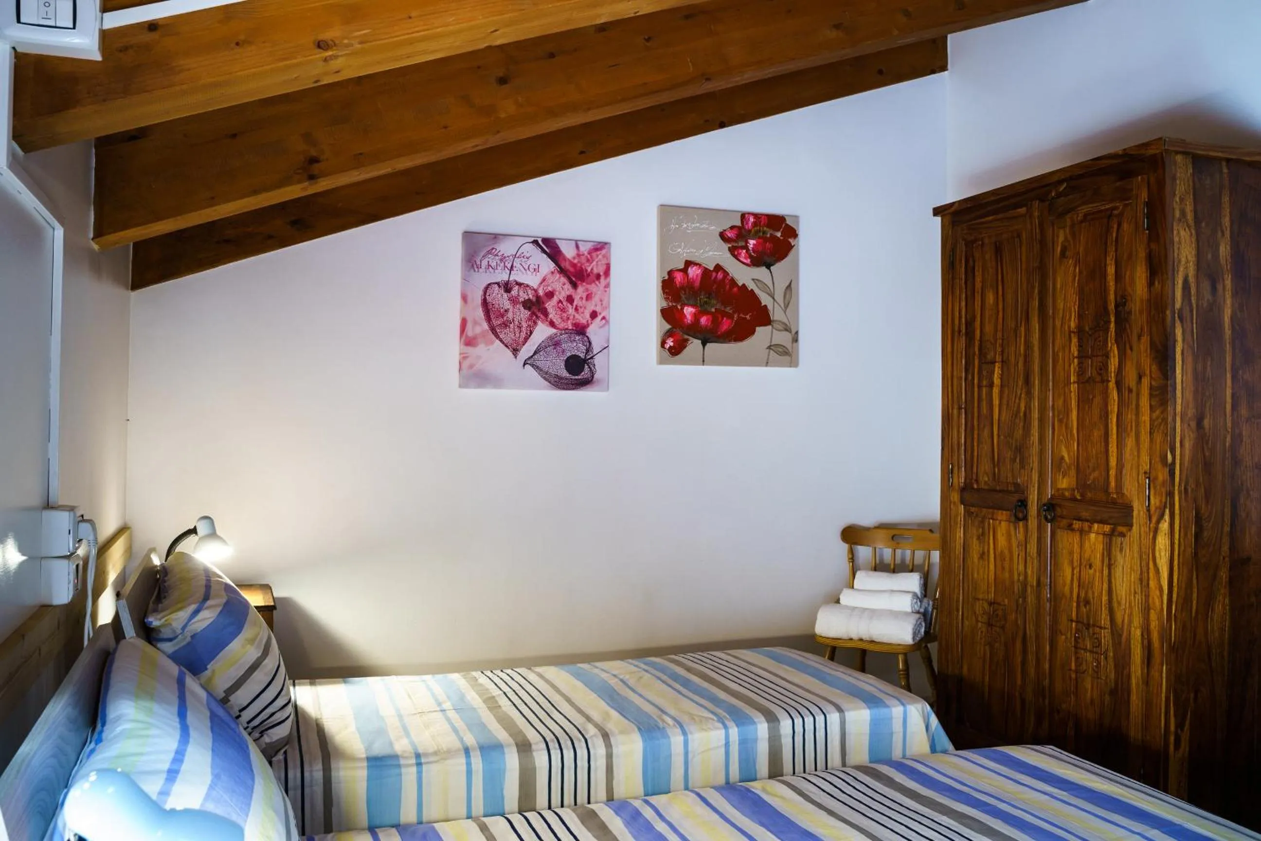 Bed in Sansi´s Sapri Camere