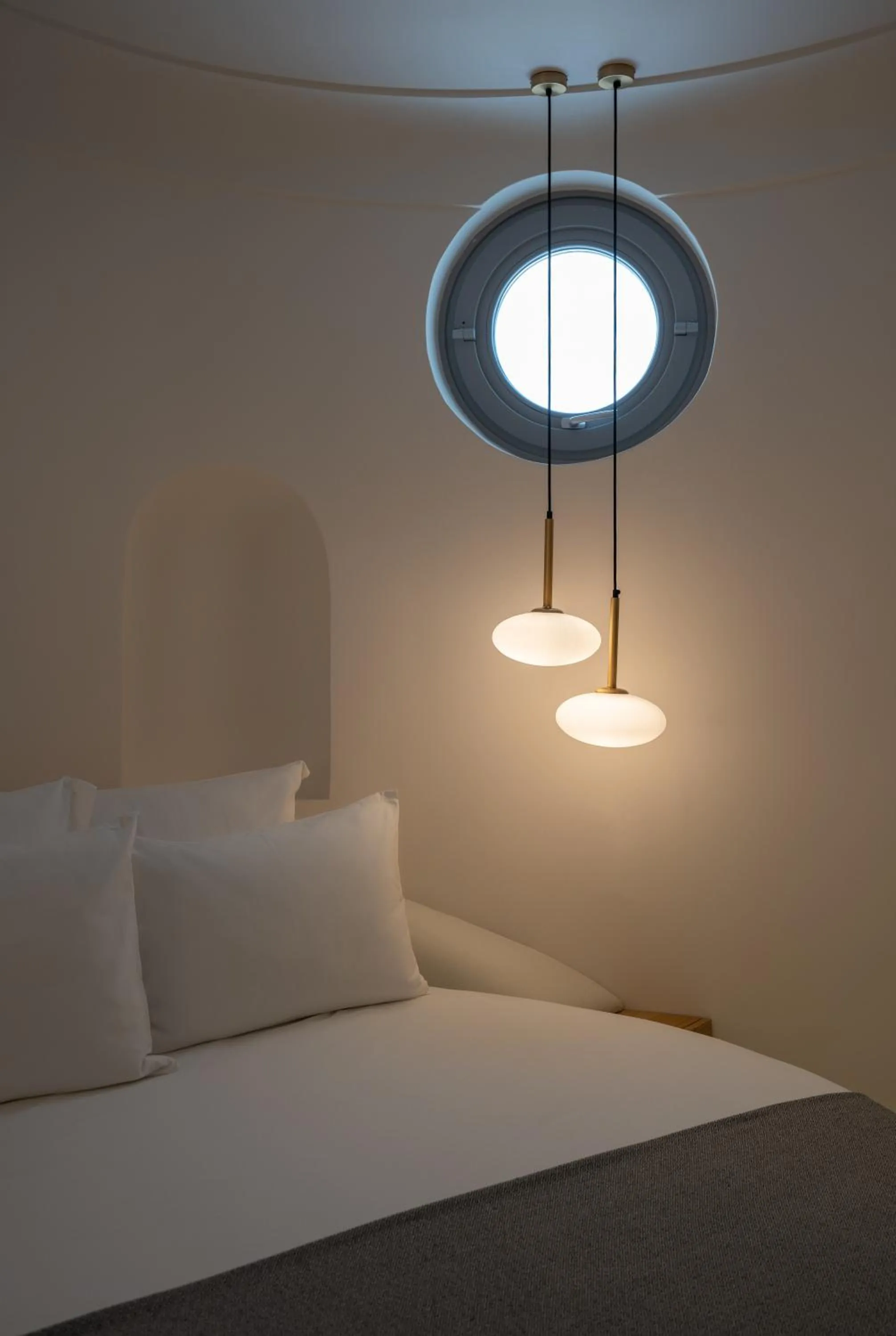 Bed in La Ponta Villas & Suites