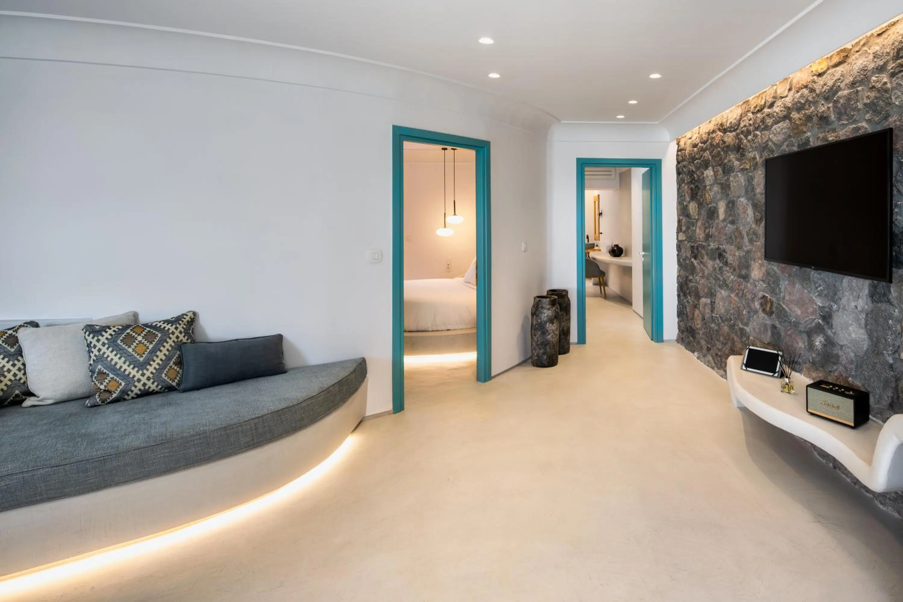 Living room in La Ponta Villas & Suites