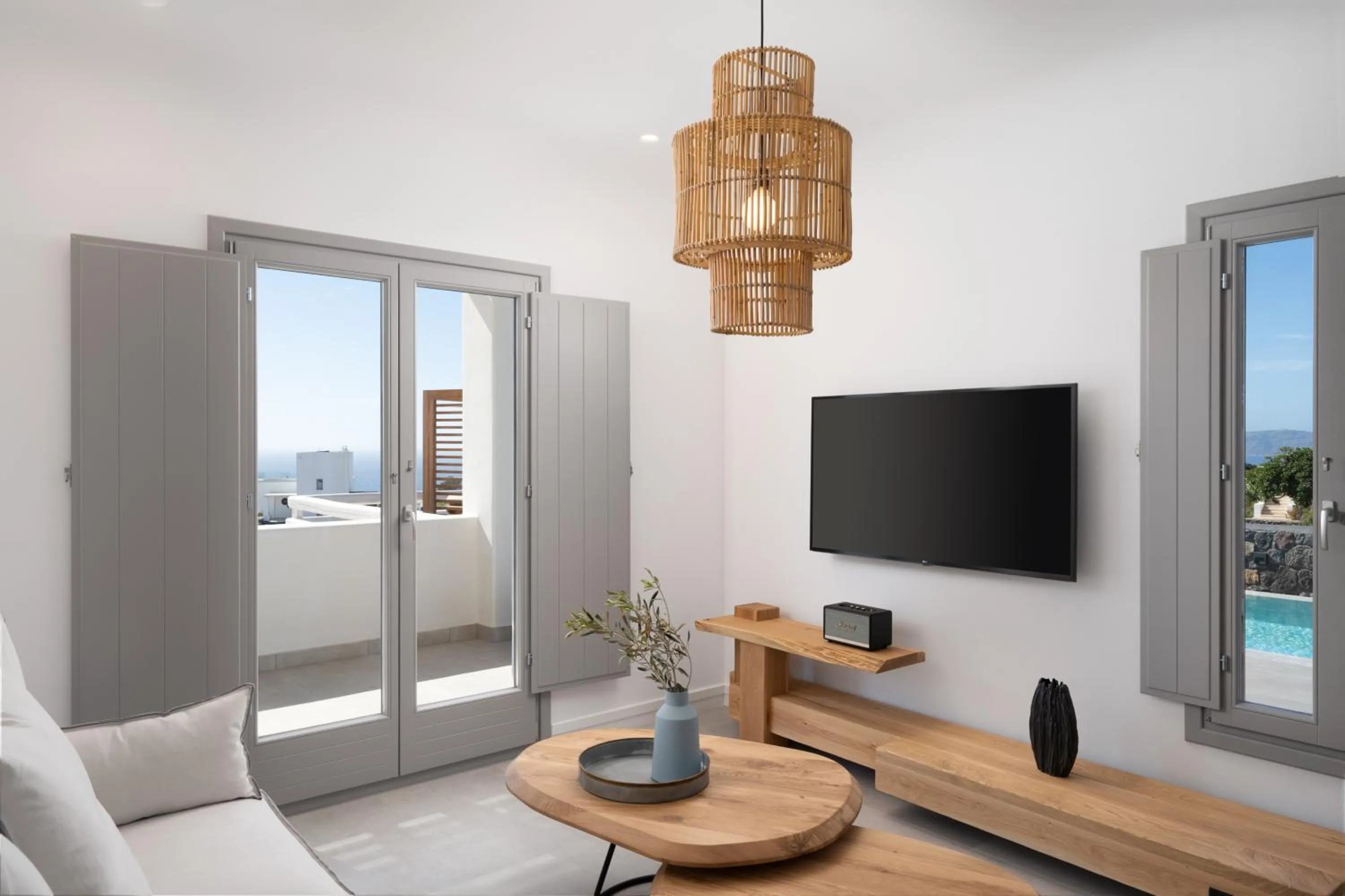 Living room in La Ponta Villas & Suites