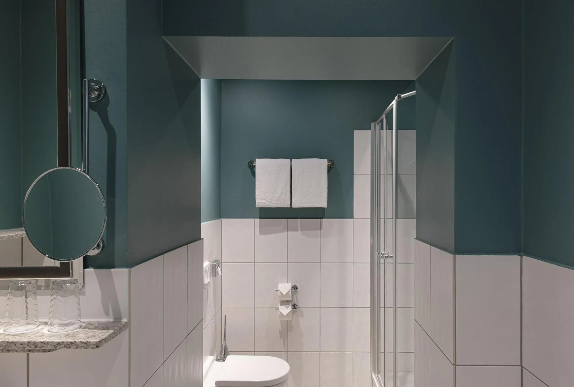 Toilet in Sympathie-Hotel Fürstenhof