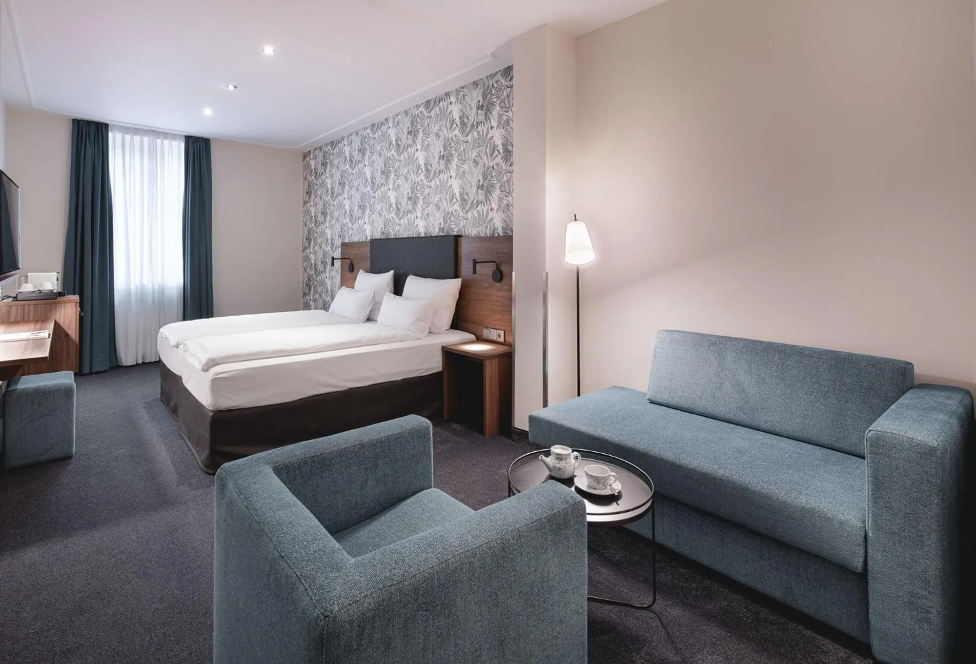 Bed in Sympathie-Hotel Fürstenhof