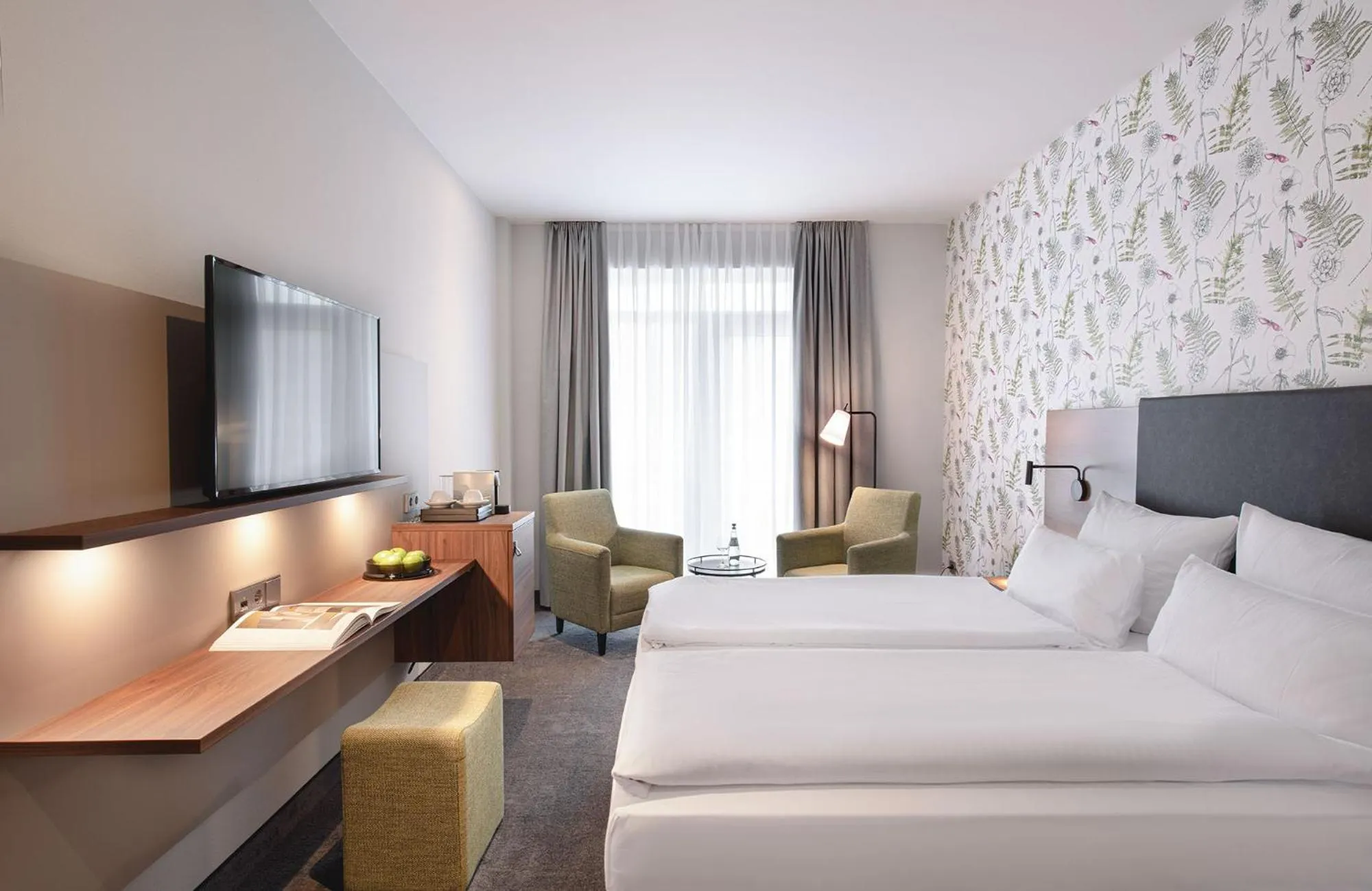 Bed in Sympathie-Hotel Fürstenhof