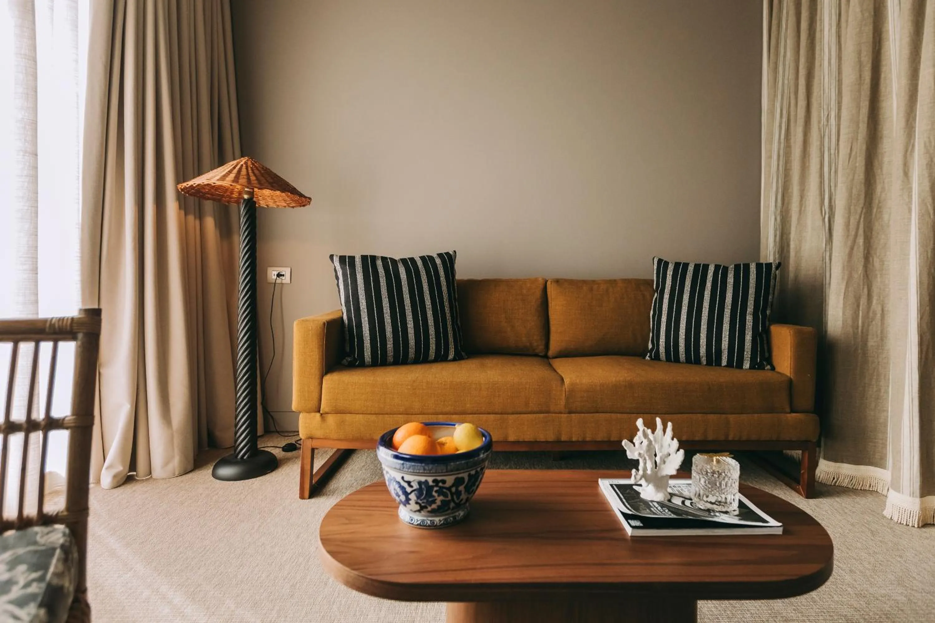 Seating area in Torel Terra Brava