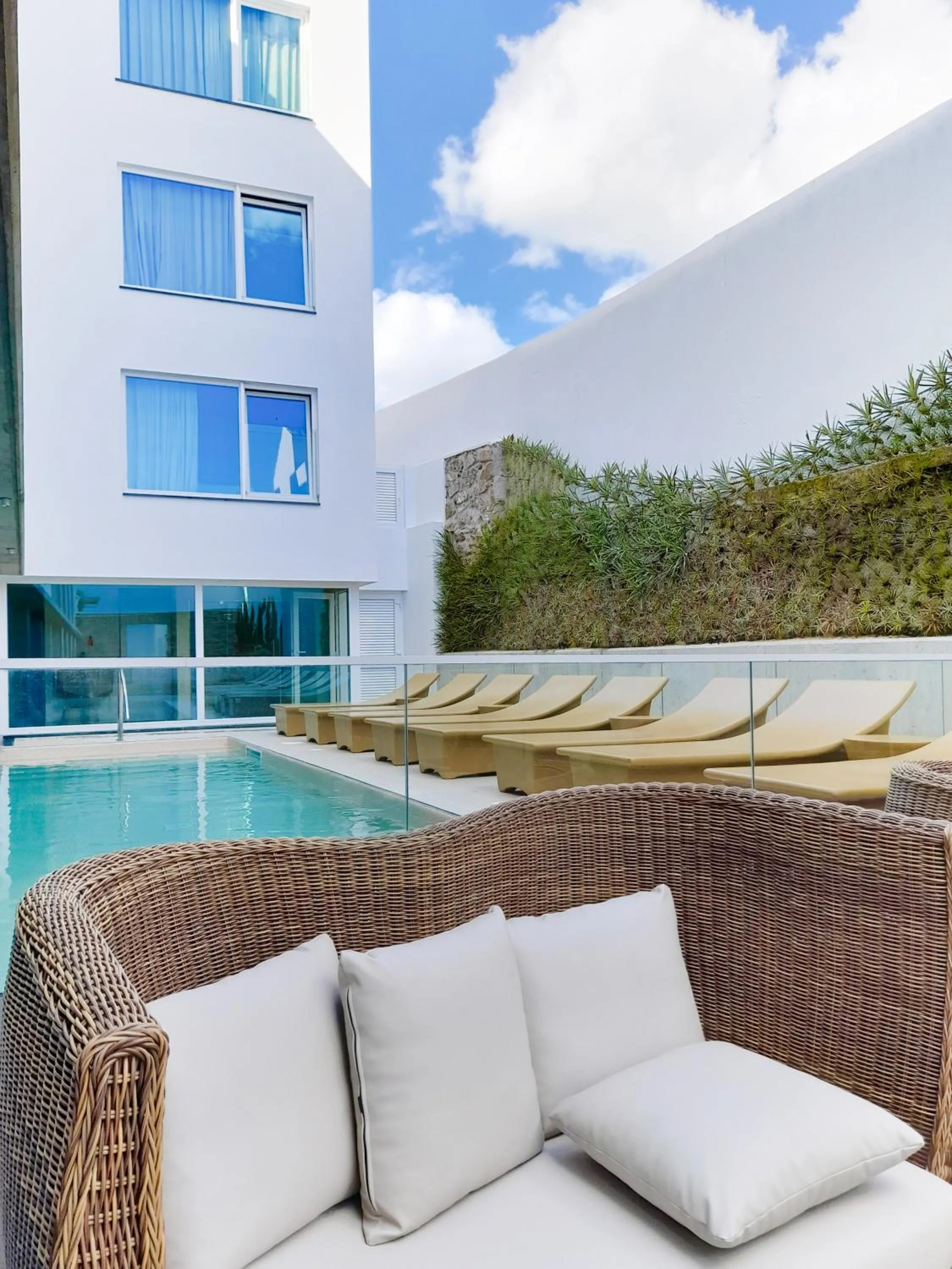 Patio in Zenite Boutique Hotel & SPA