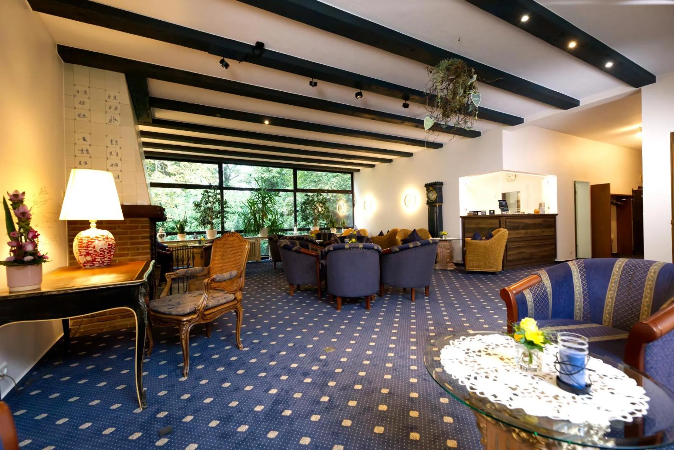 Lobby or reception in Parkhotel Hammerberg