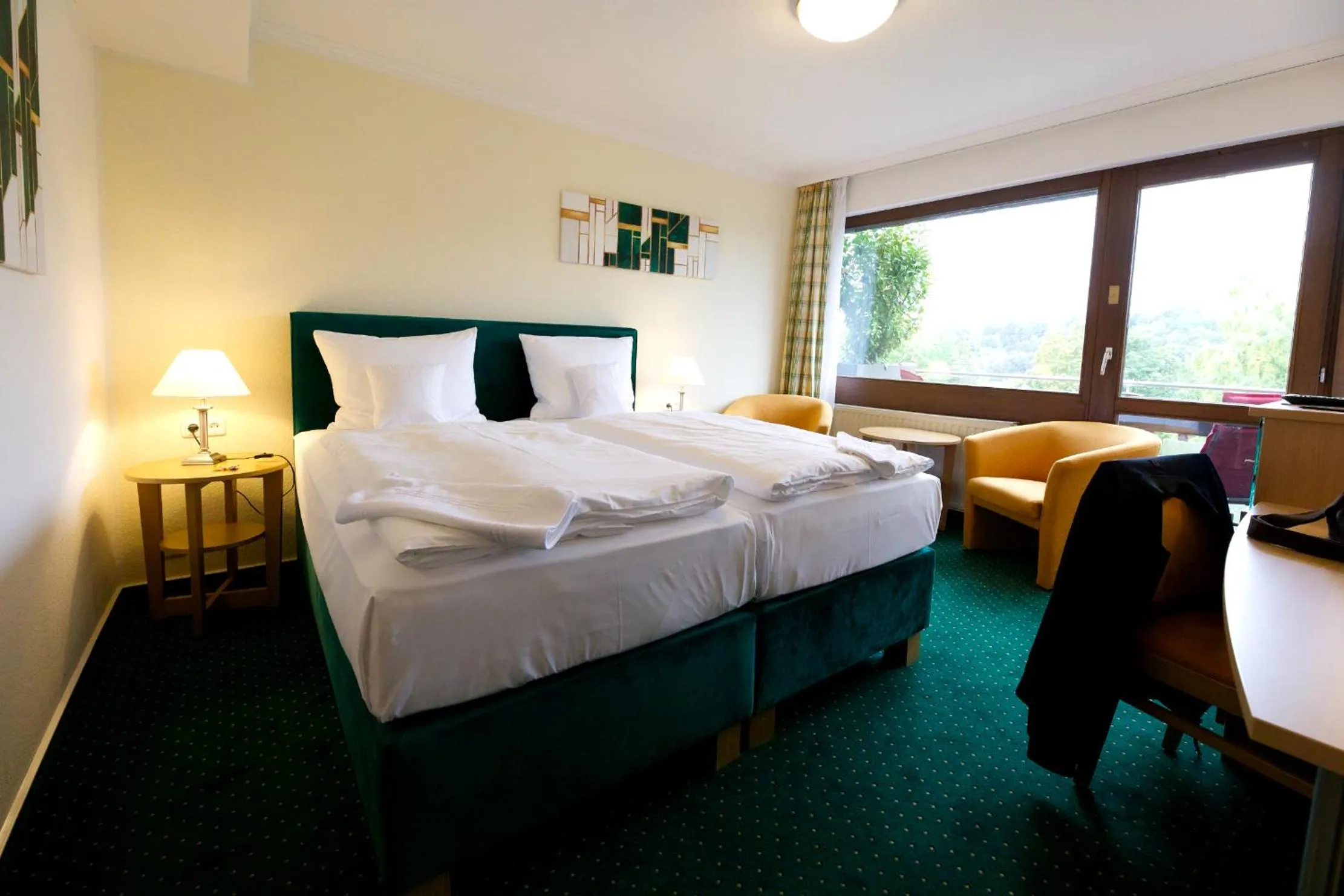 Photo of the whole room, Bed in Parkhotel Hammerberg