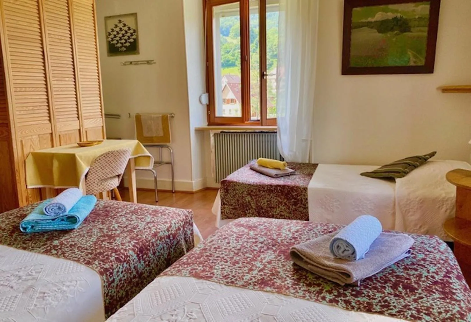 Bedroom, Bed in Appartements Maison Bellevue