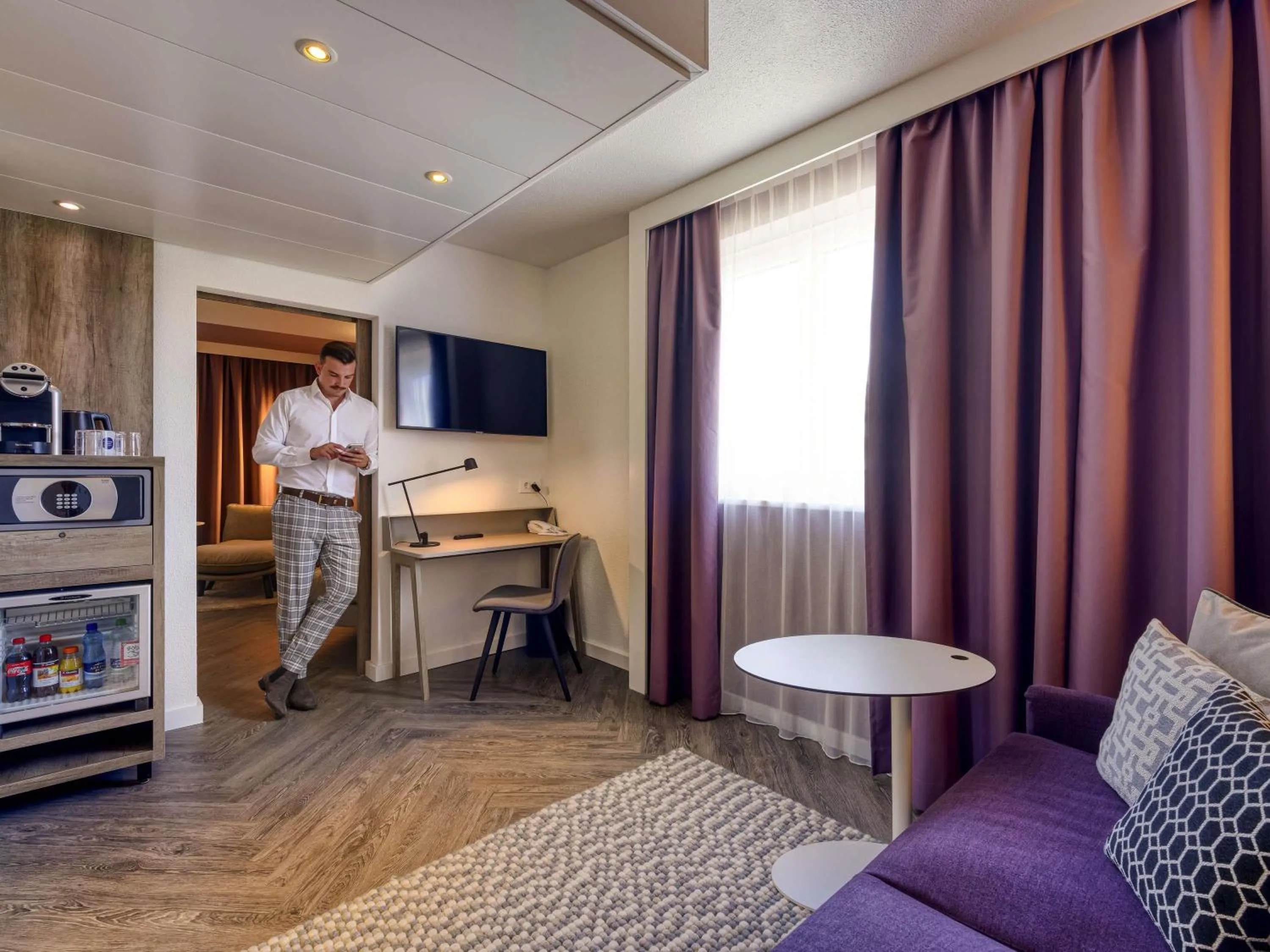 Bedroom in Novotel Zurich City West