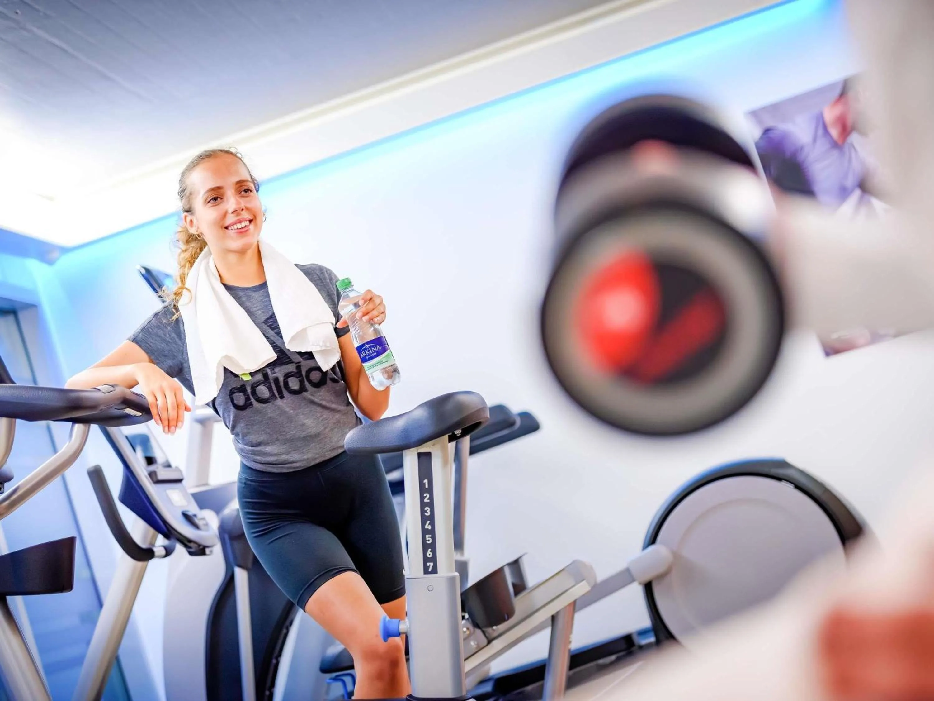 Fitness centre/facilities in Novotel Zurich City West