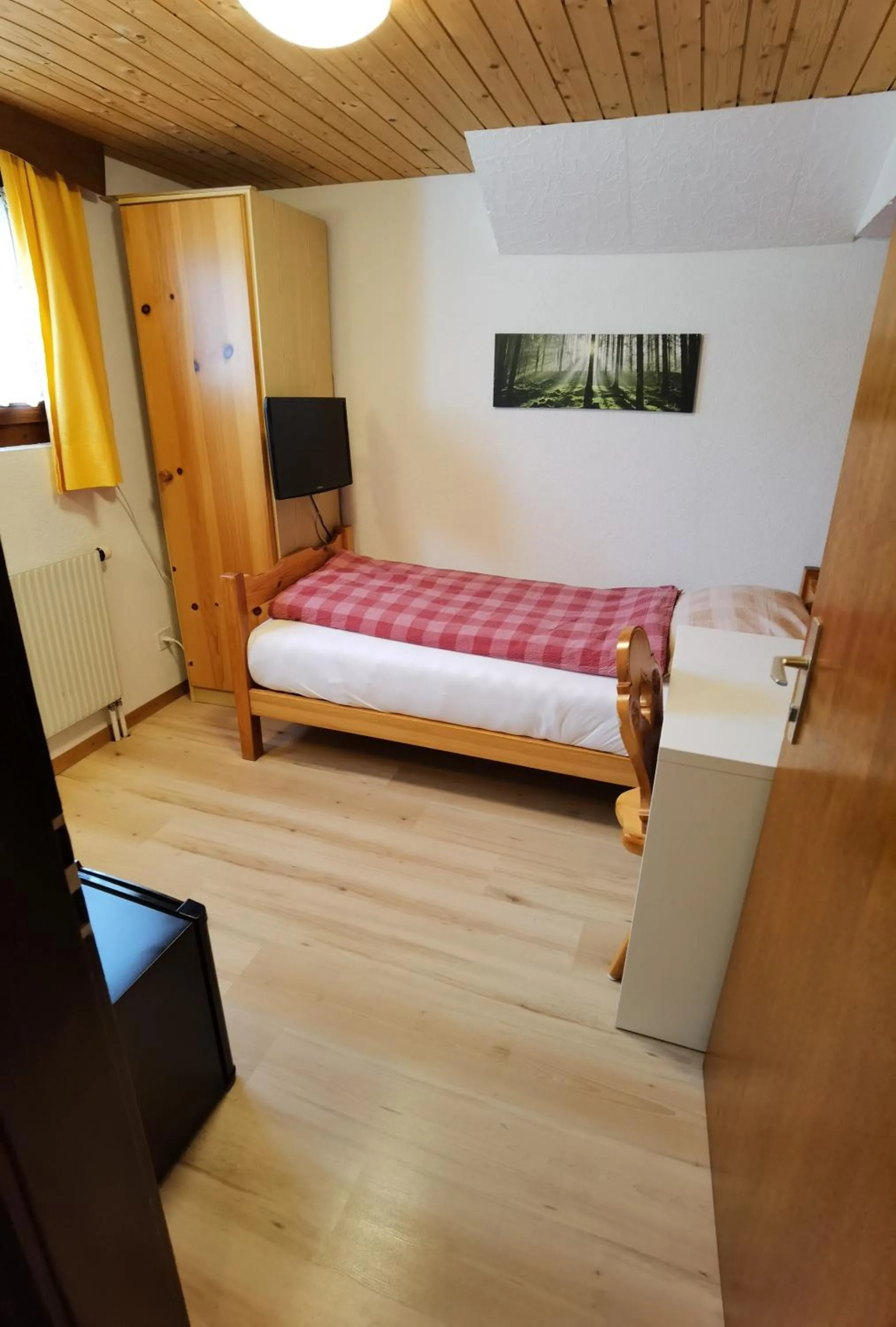 Bed in Auberge la Tzoumaz