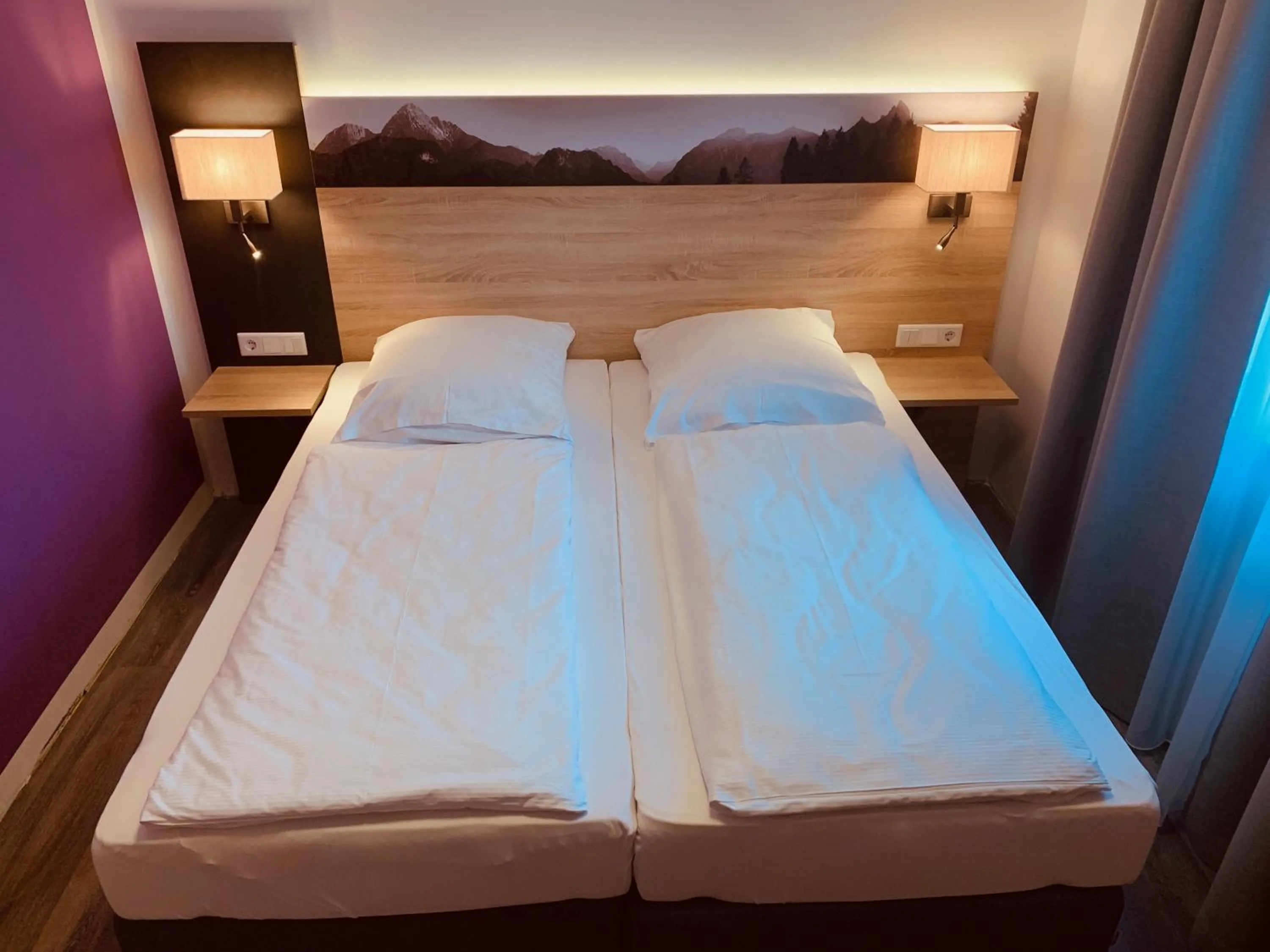 Photo of the whole room, Bed in Pension Lindenhof