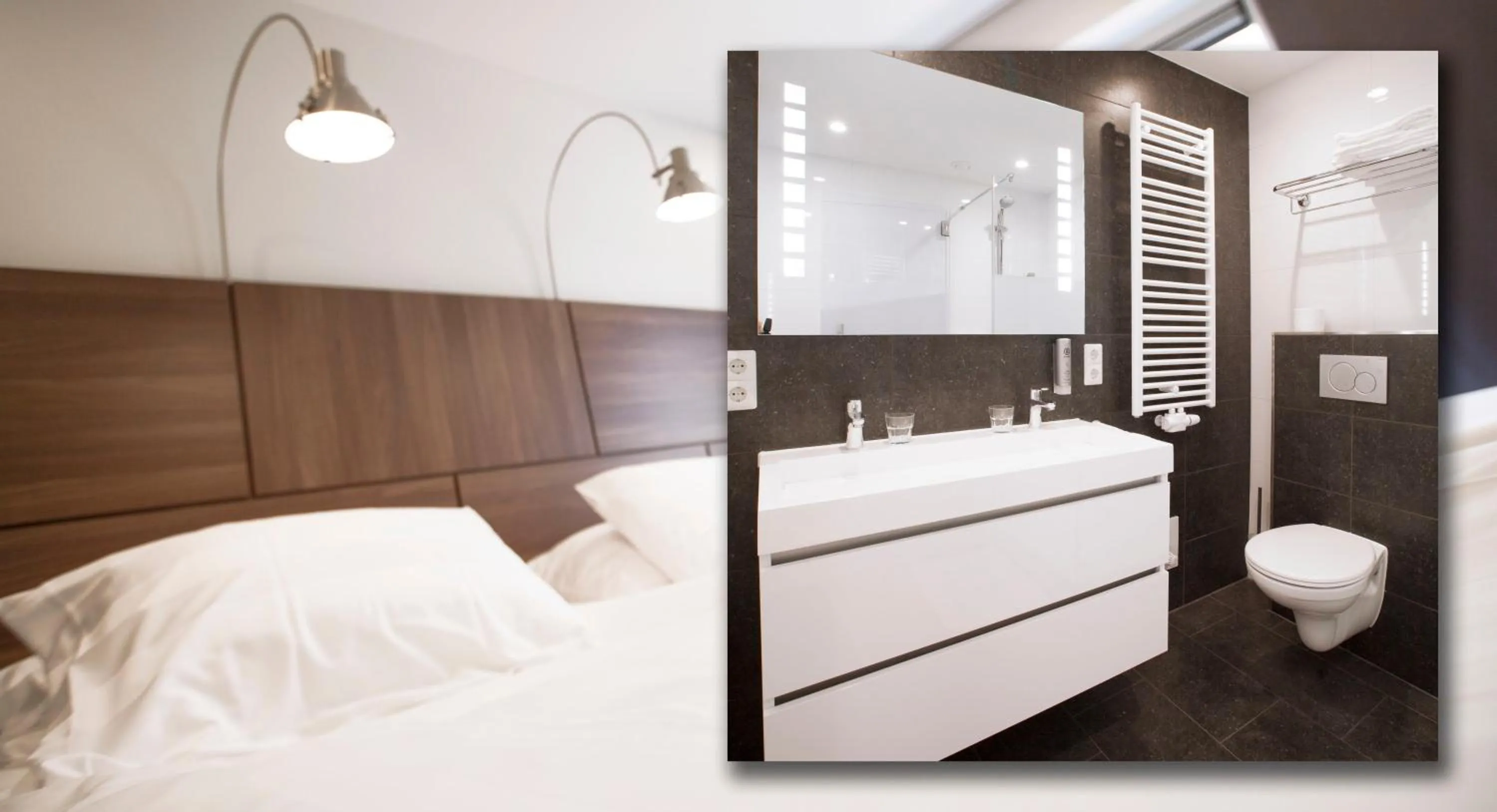 Photo of the whole room, Bed in Hotel Restaurant De Ploeg